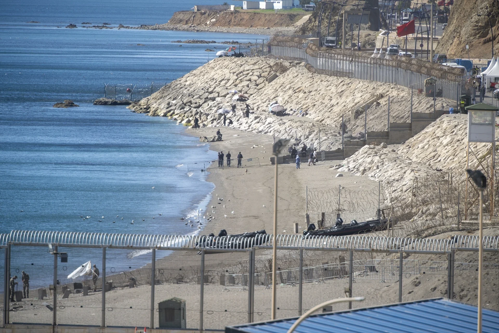Avisos previos sobre la frontera de Ceuta con Marruecos