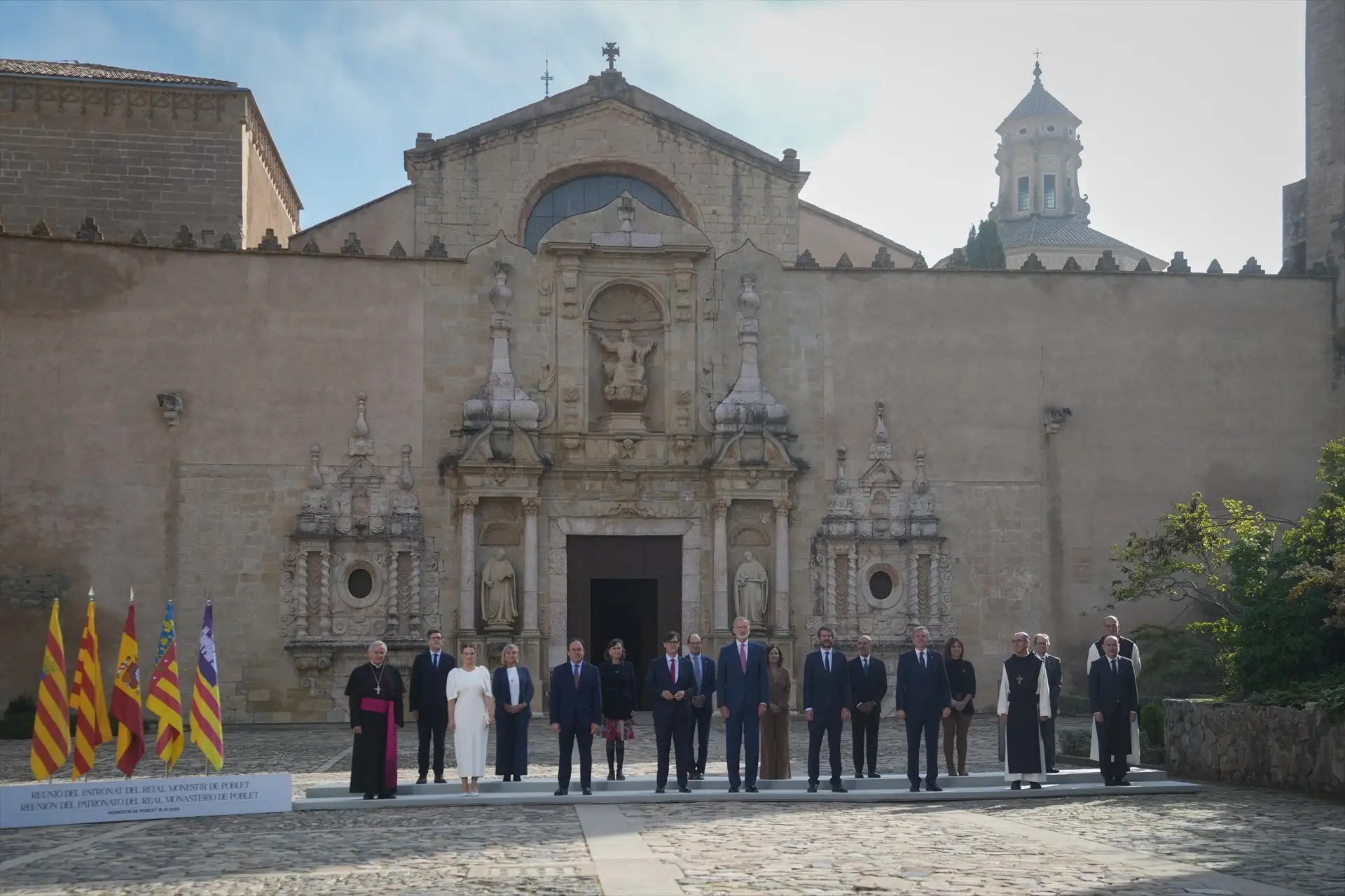 Llorca defiende desde Poblet la lealtad y la solidaridad de la Comunitat para una España mejor