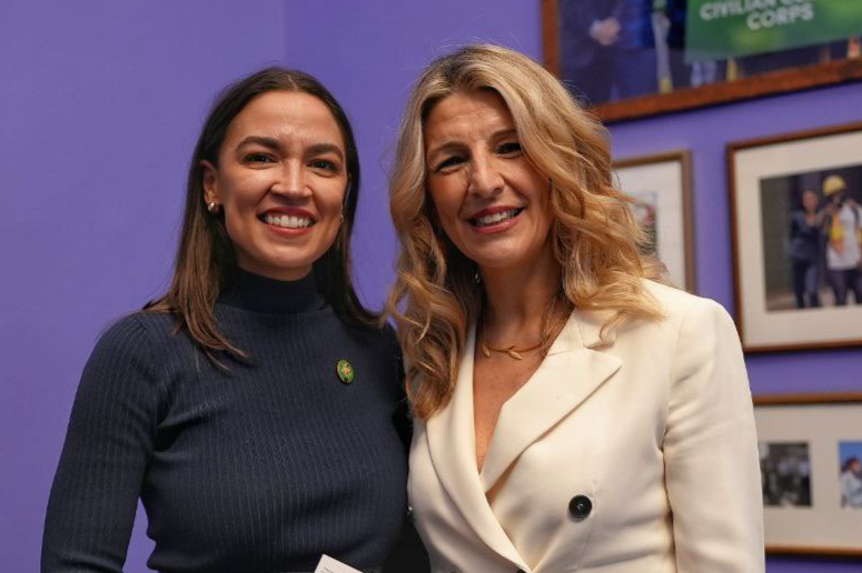 Una aliada de Yolanda Díaz podría convertirse en la candidata demócrata a la presidencia de EE. UU.