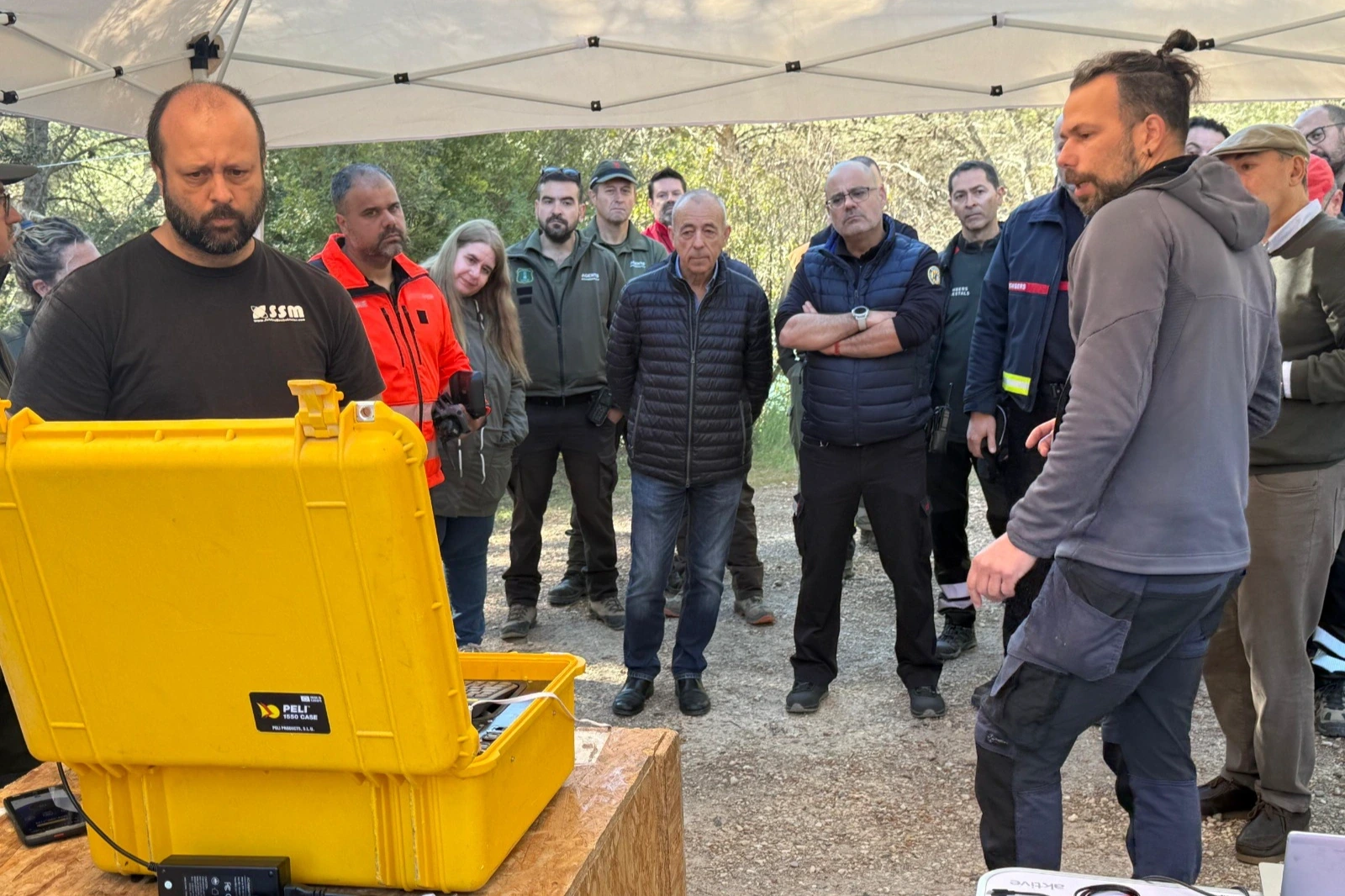 La Generalitat Valenciana prueba el 5G en emergencias en zonas rurales con un simulacro en Benagéber