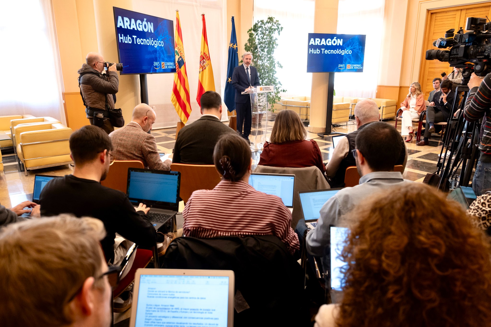 El anuncio lo ha realizado el presidente en funciones, Jorge Azcón