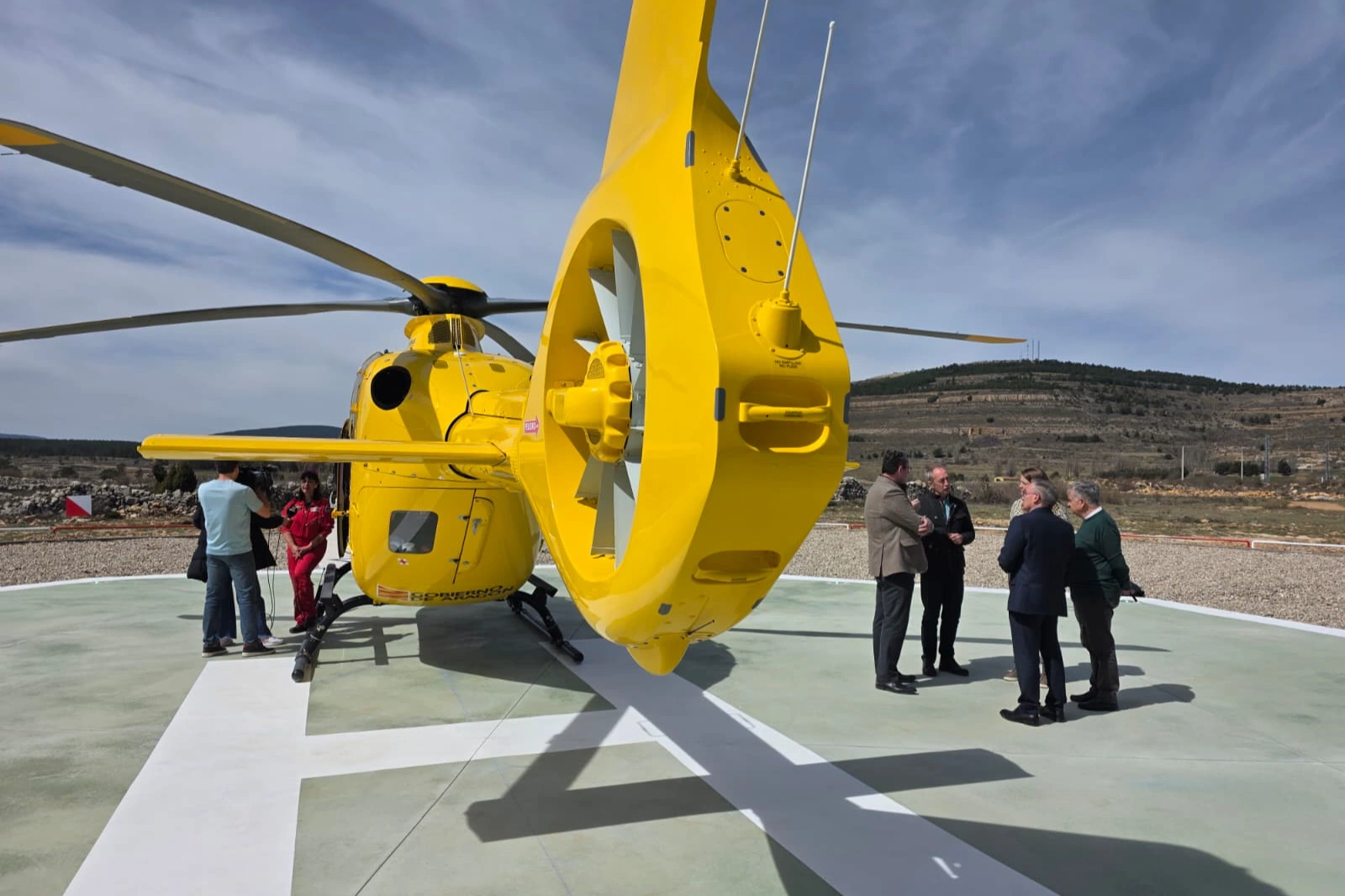 Aragón refuerza la atención a emergencias con nuevas helisuperficies H24 en Gúdar-Javalambre