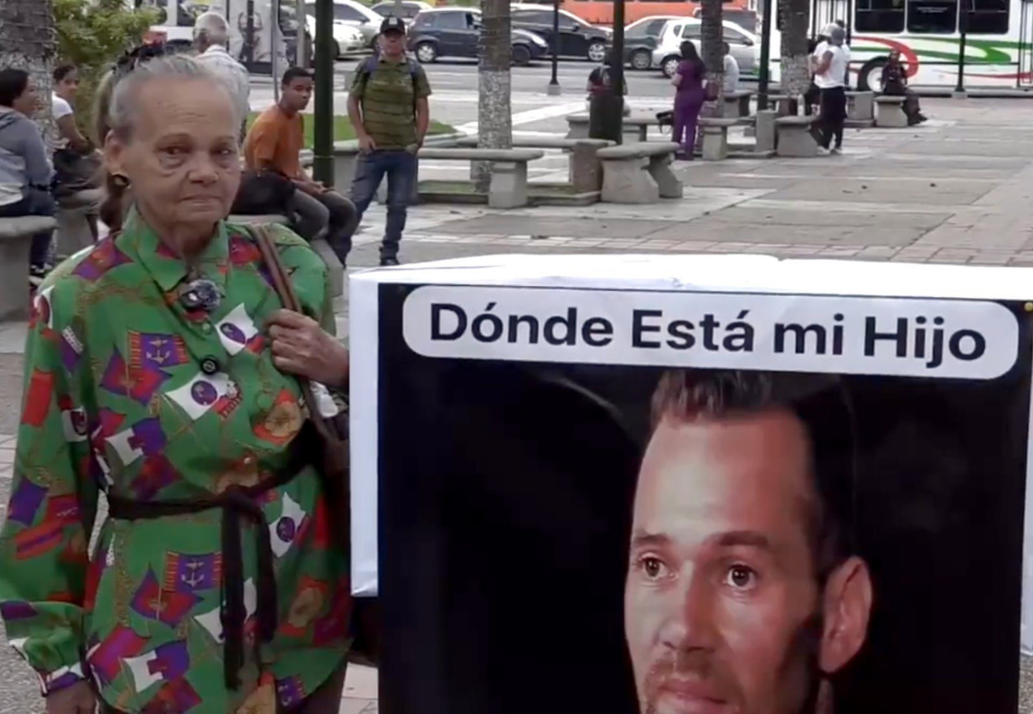 Carmen Teresa Navas recorrió cárceles, tribunales y morgues buscando noticias de su hijo desaparecido