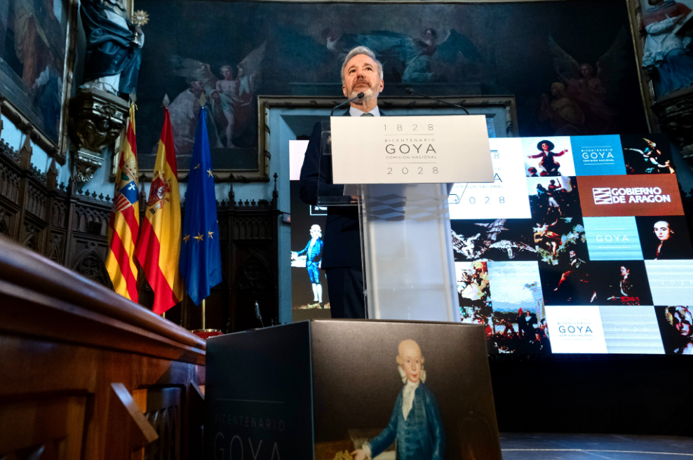 Aragón convertirá el Bicentenario de Goya en un escaparate internacional de su patrimonio
