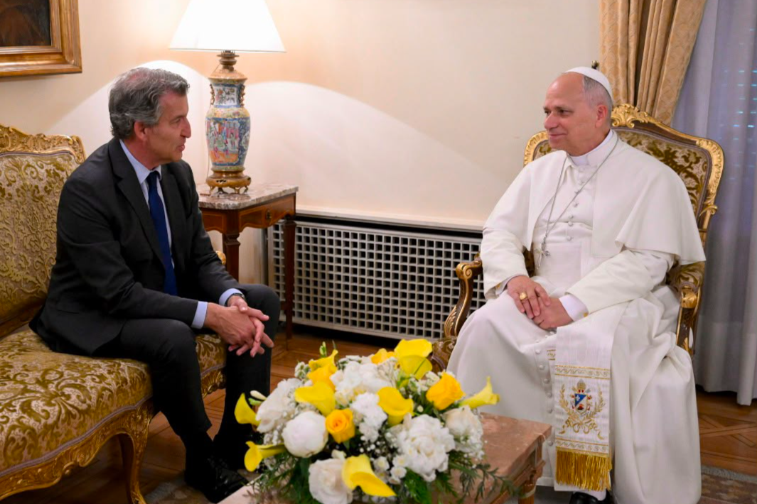 Feijóo agradece al Papa su encuentro en Madrid y reivindica las raíces cristianas de España