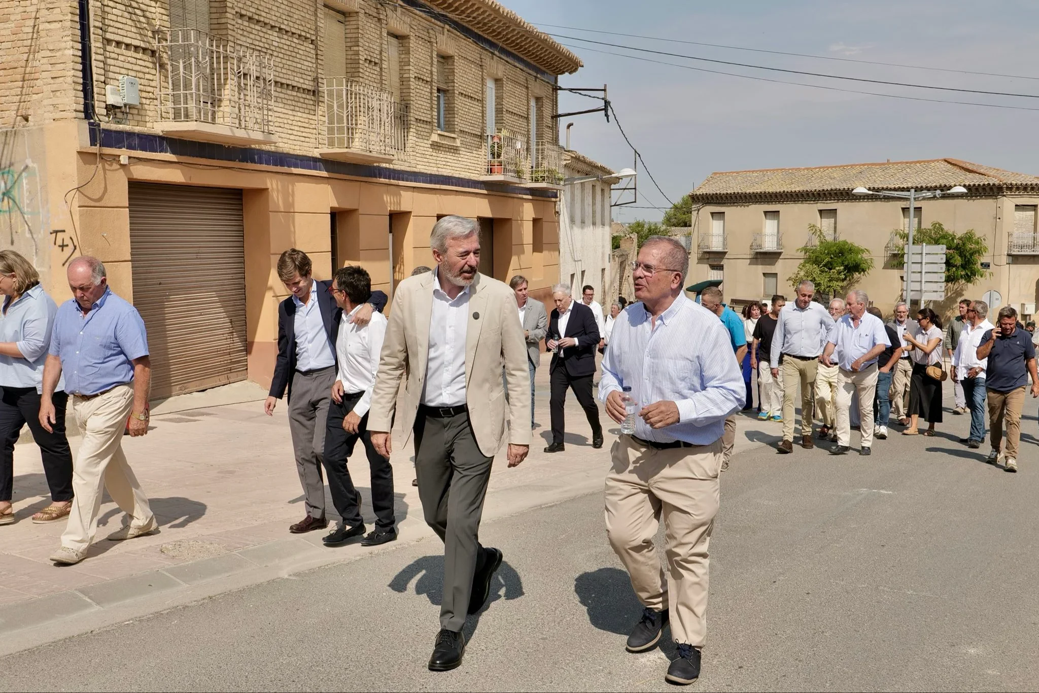 El presidente del Gobierno de Aragón, Jorge Azcón