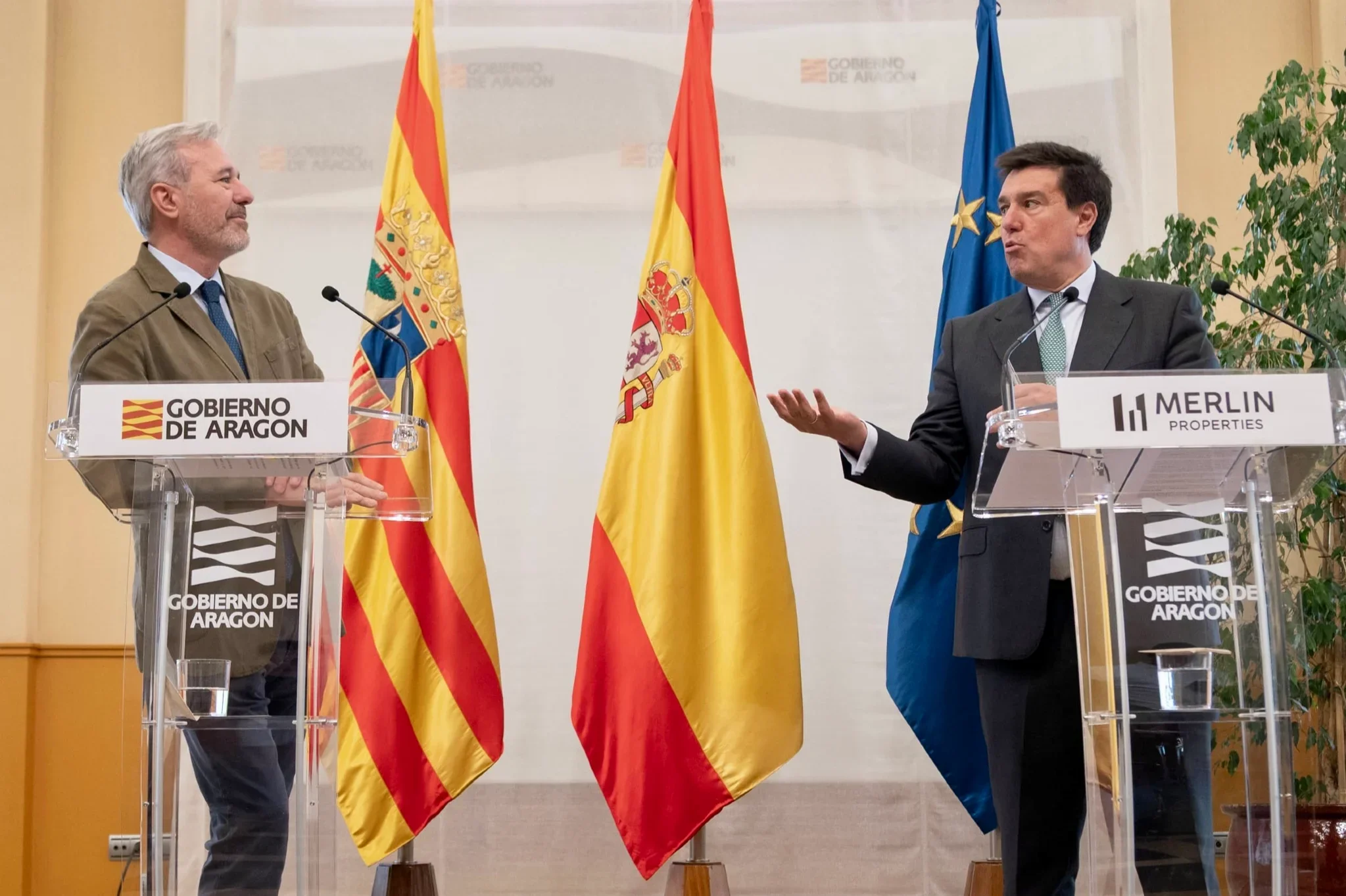 Azcón impulsa un campus de centros de datos de 1.225 millones que generará más de 5.500 empleos en Aragón