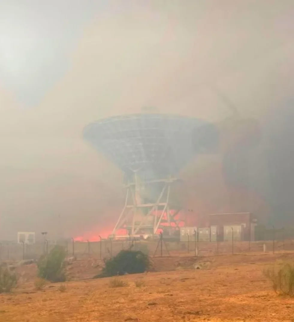La estación de seguimiento espacial de la NASA de Robledo de Chavela