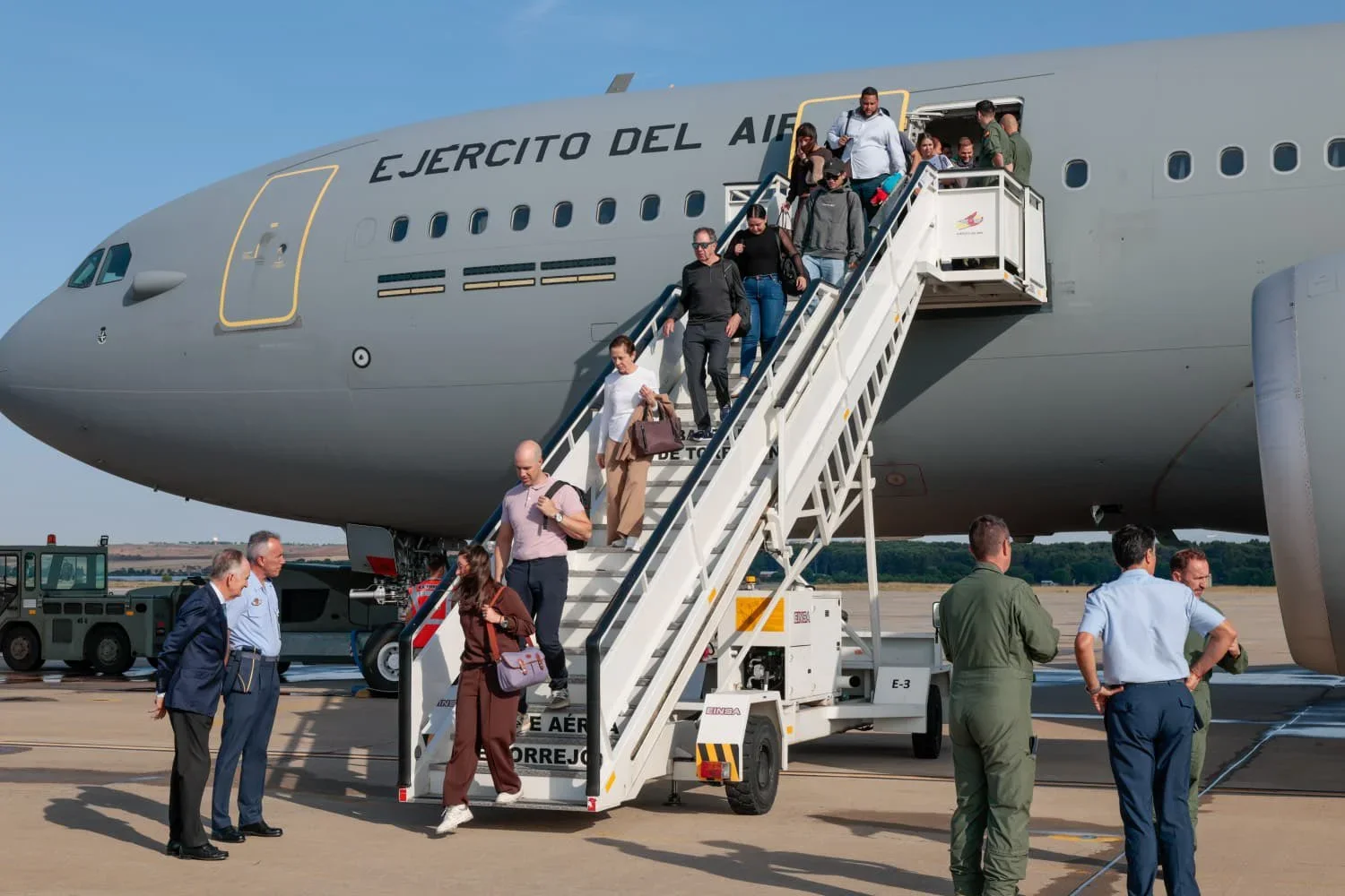 Llegan a Madrid los primeros 96 evacuados desde Venezuela tras los terremotos