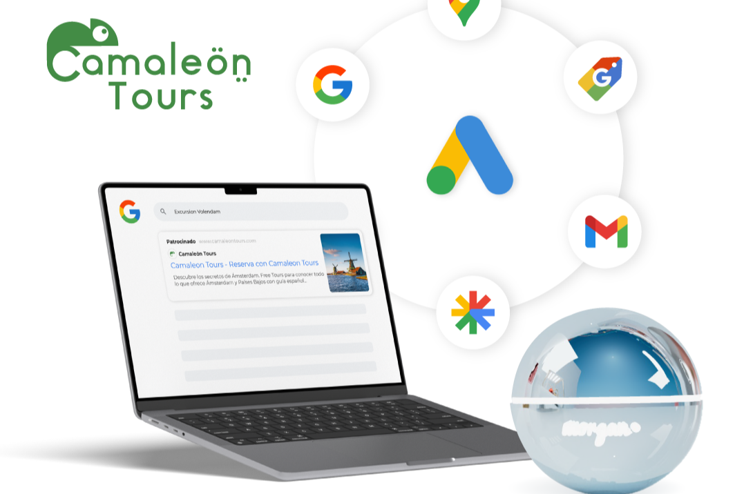 morgan media multiplica por 7 las reservas directas de Camaleon Tours con una estrategia de paid media