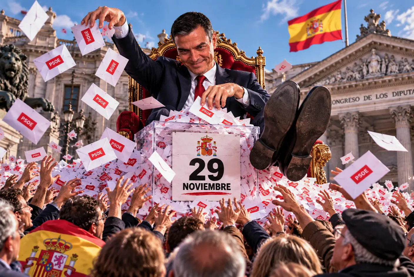La tormenta perfecta de Sánchez
