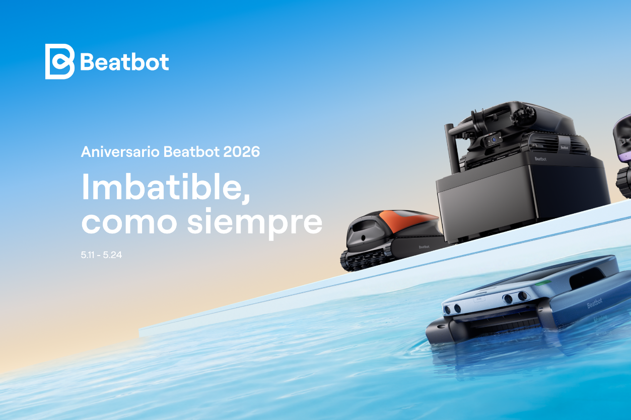Beatbot lanza una nueva generación de robots para la limpieza de piscinas