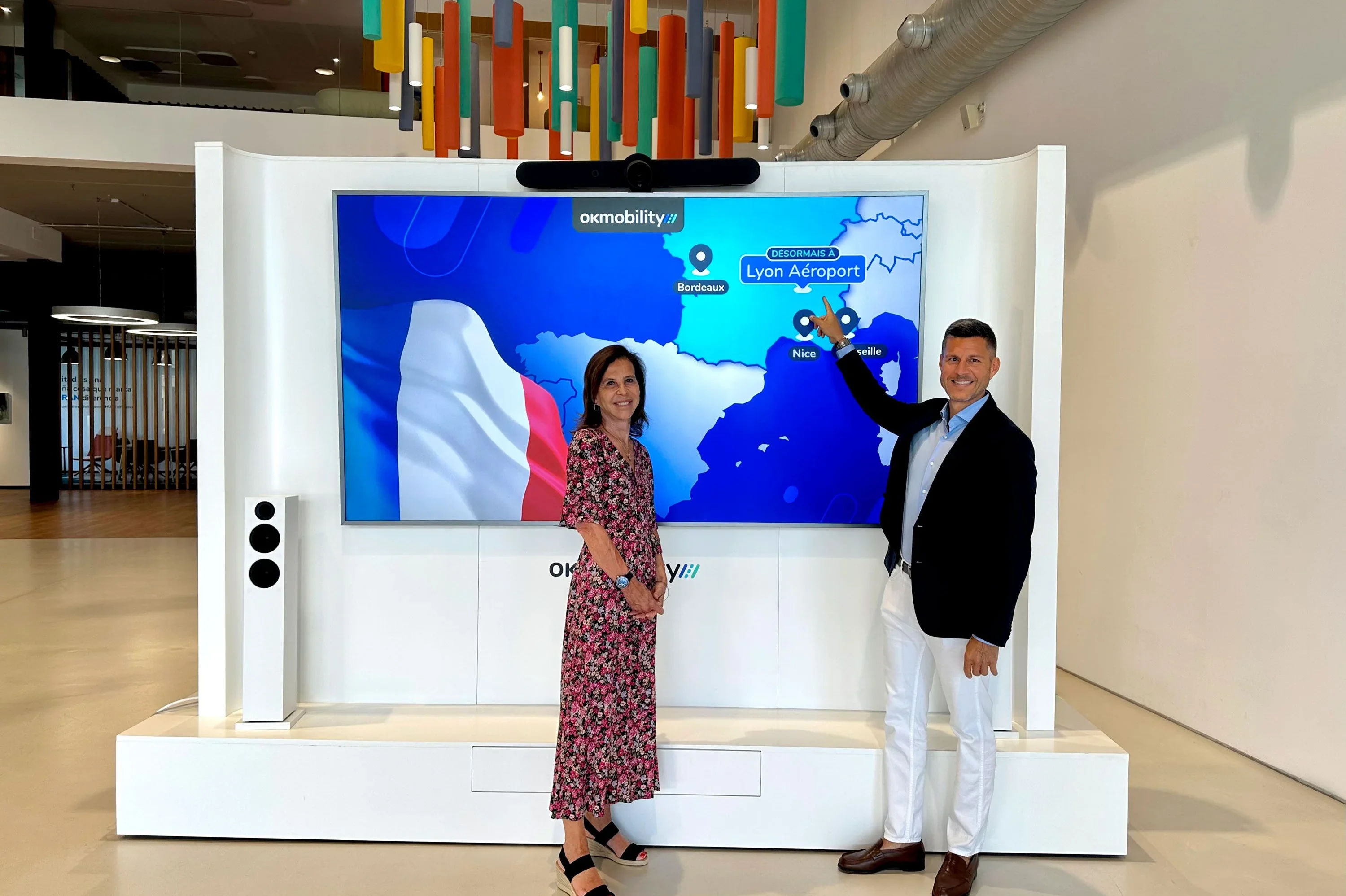 OK Mobility consolida su presencia en Francia con una nueva Store dentro del Aeropuerto de Lyon