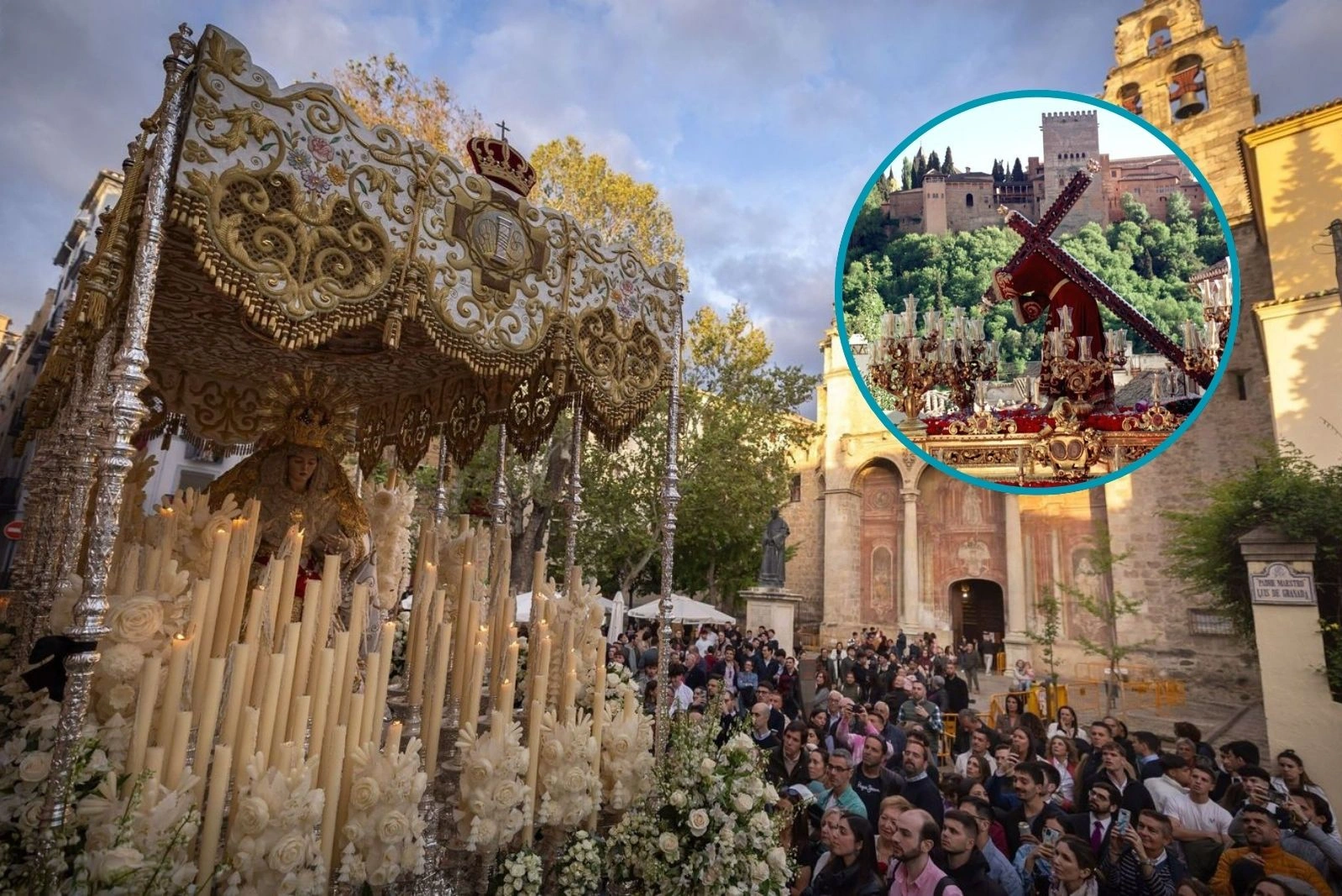 Granada vive una Semana Santa multitudinaria: tradición, emoción y auge cofrade en 2026