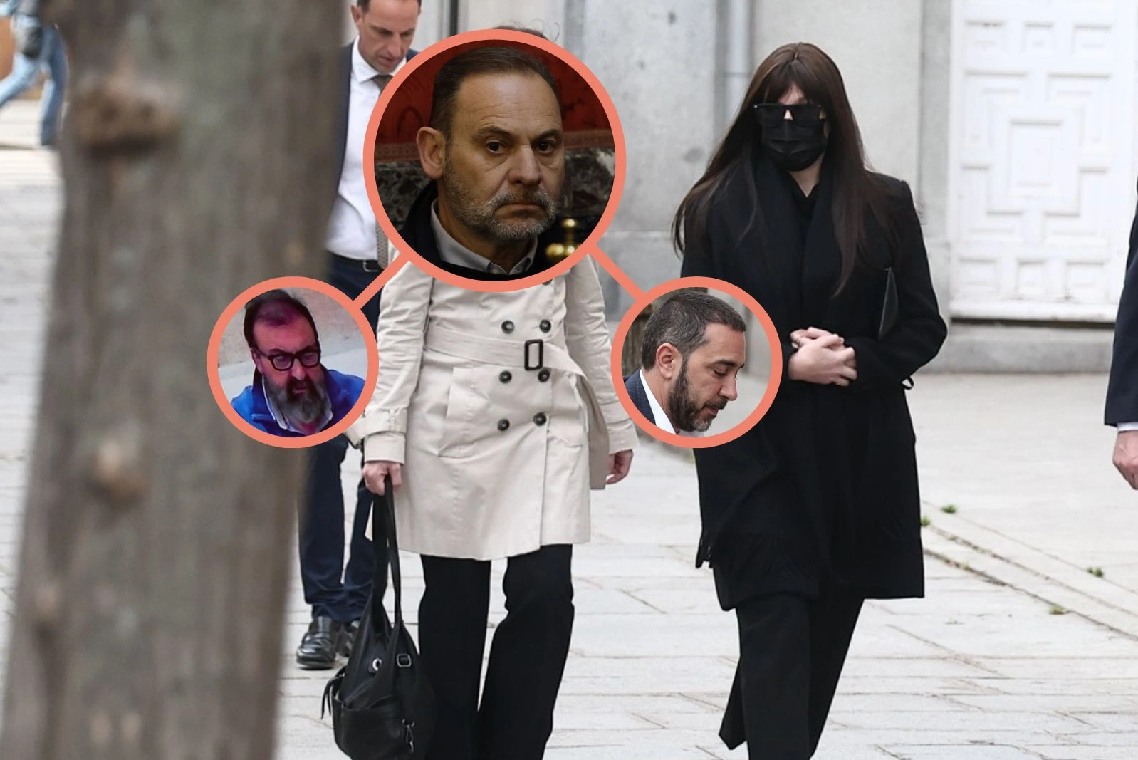 Jessica vuelve a ocultarse en el Supremo: esta vez con mascarilla y de negro entera