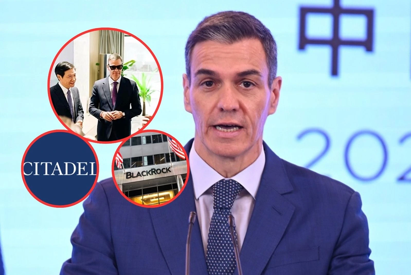 Empresas de EE.UU. frenan inversiones en España: BlackRock y Citadel paralizan proyectos por la política de Sánchez