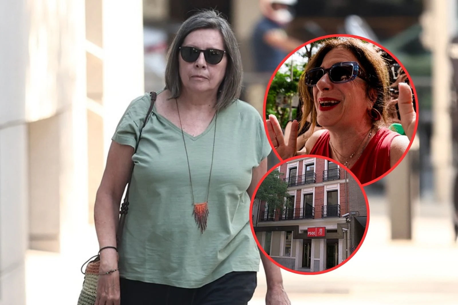 Leire Díez avisaba por WhatsApp y Ferraz le reservaba una plaza de parking por orden de Santos Cerdán