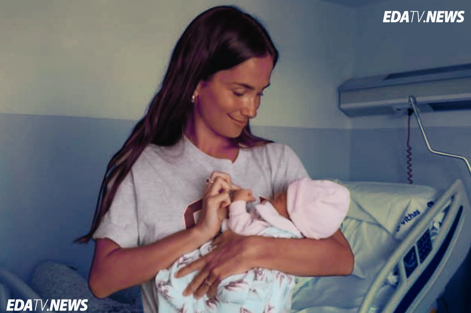 Lucía Pombo y Álvaro López presentan a su hija Lola y revelan qué apellido llevará primero