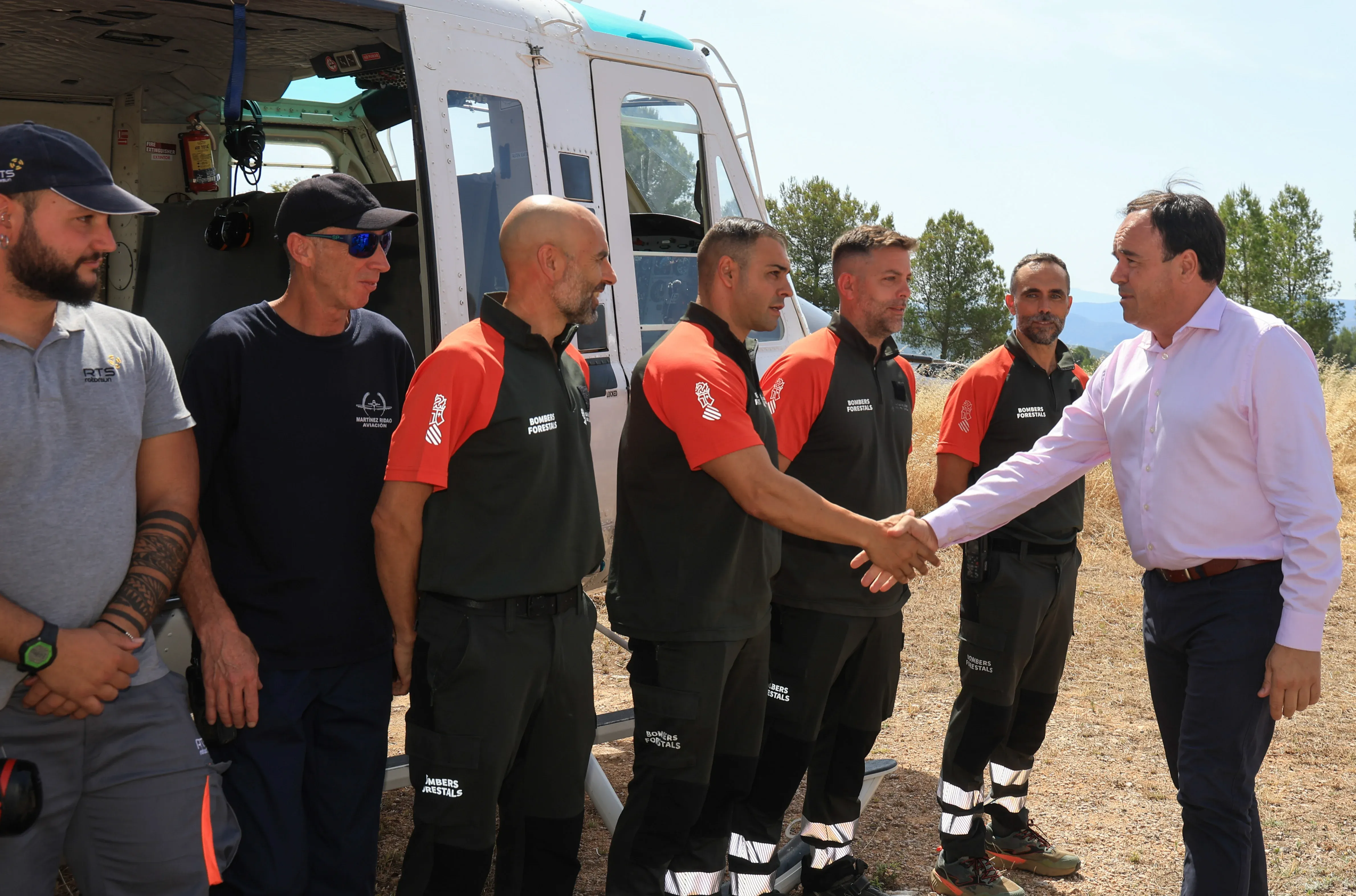 Pérez Llorca destaca el mayor dispositivo contra incendios forestales de la historia de la Comunidad Valenciana