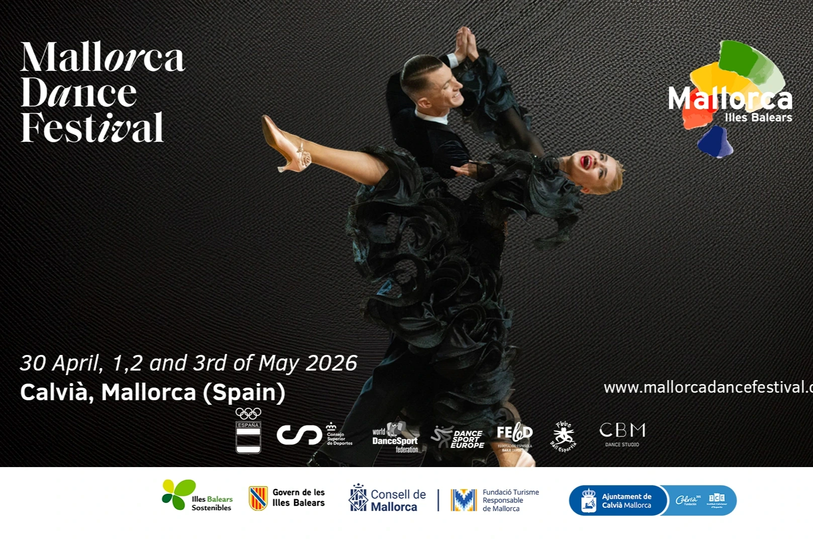 Mallorca Dance Festival 2026, el baile deportivo internacional en Calvià