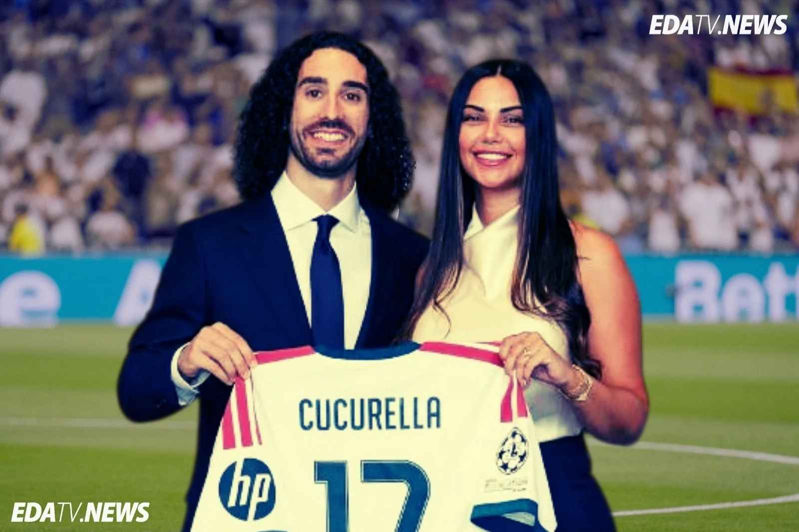 Un reloj, una cartera de lujo y equipaciones del club: los regalos del Real Madrid a Marc Cucurella y Claudia Rodríguez