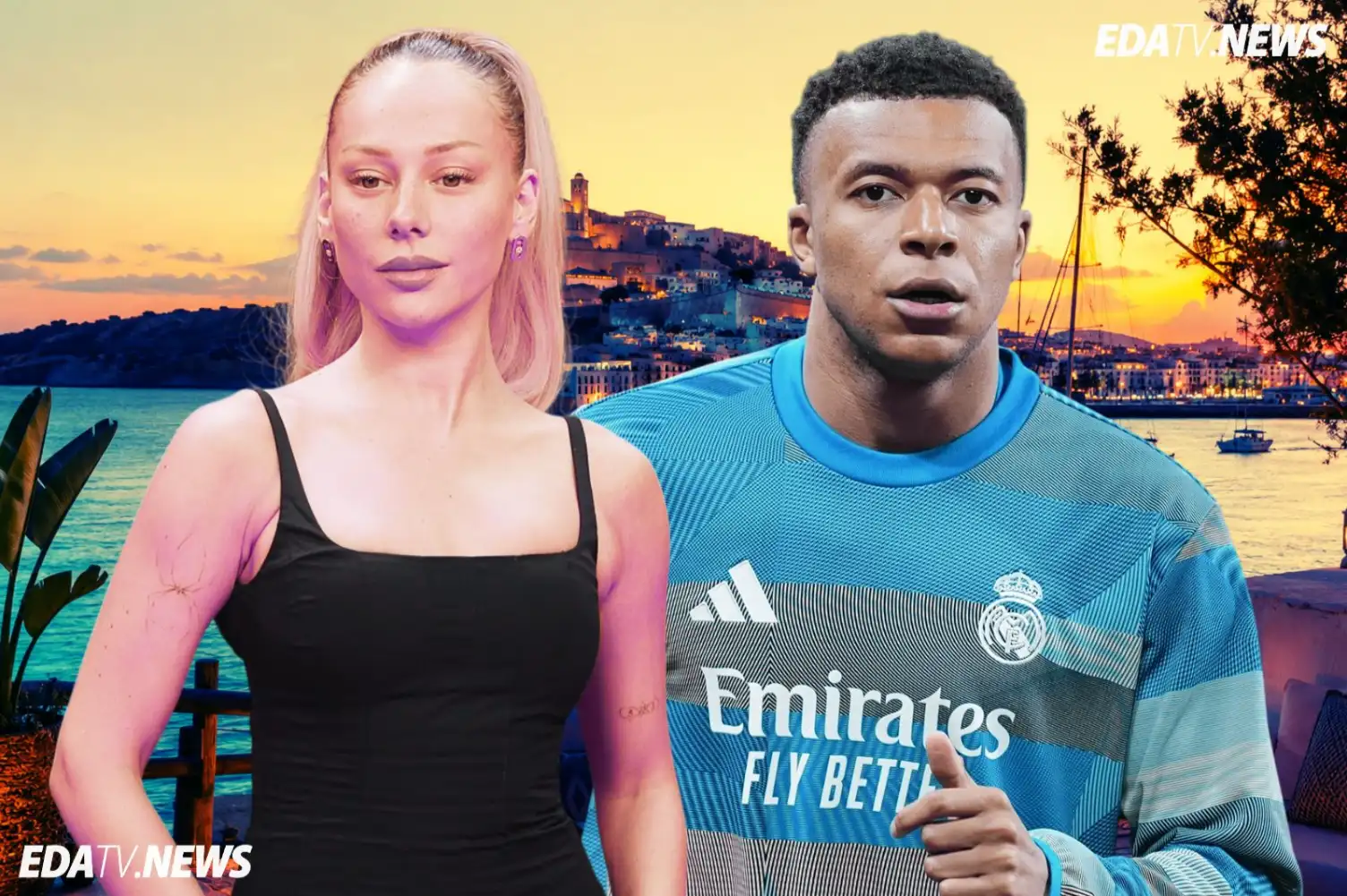 Kylian Mbappé publica su primera foto de Ester Expósito durante sus vacaciones juntos en Ibiza