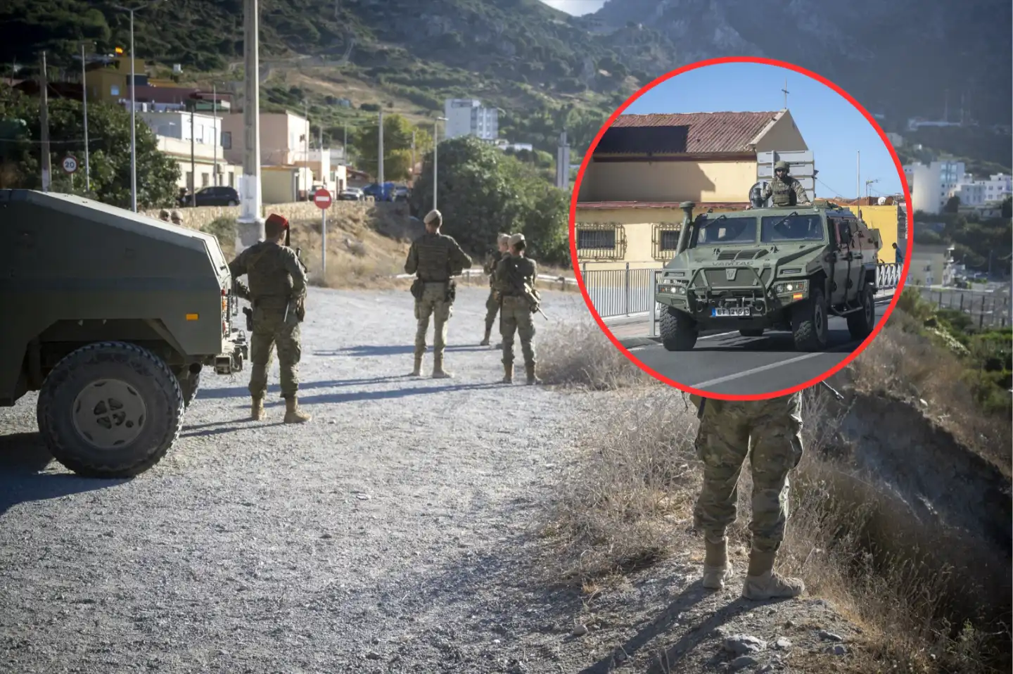 De Marruecos a Ceuta: la sospecha de militares infiltrados tras el ataque de 70 inmigrantes a cuatro soldados españoles
