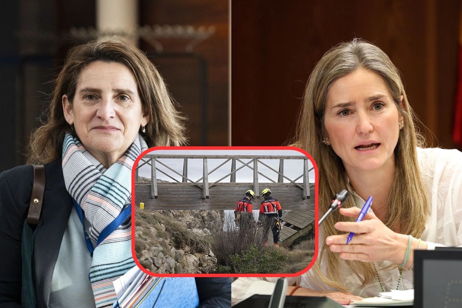 La juez apunta al Ministerio de Transición Ecológica por negligencia en la pasarela derrumbada en Santander