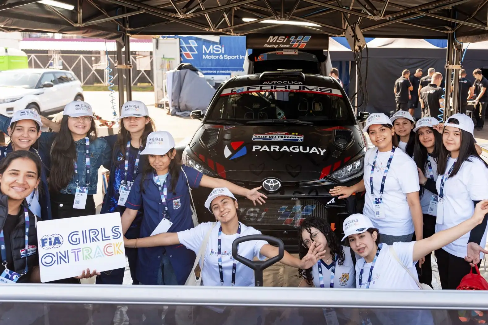 Girlson Track y CareerShift inspiran a nuevas generaciones de mujeres en el Rally del Paraguay