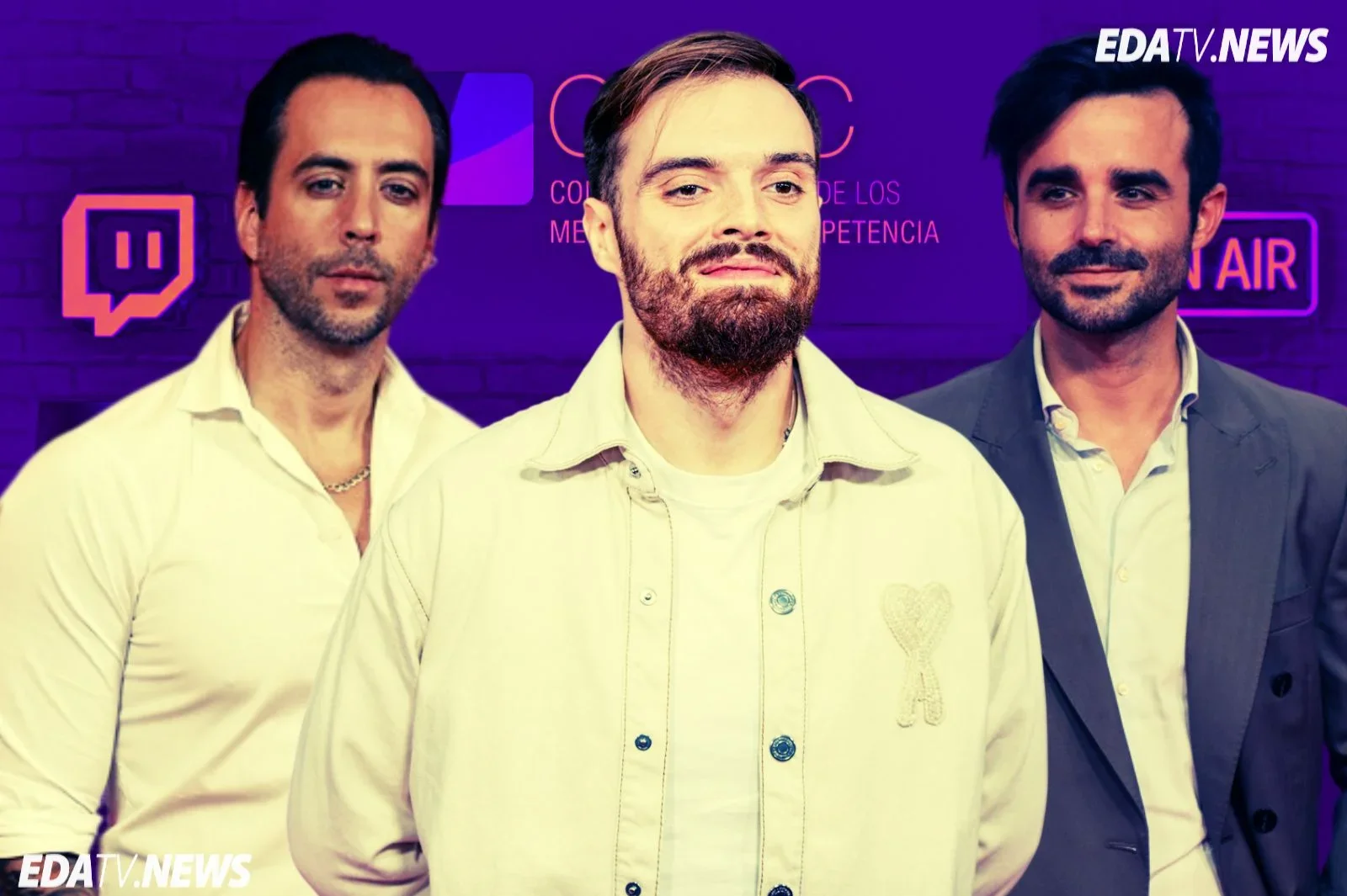 Ibai Llanos, Jordi Wild y Nachter multados por la CNMC por publicidad encubierta y contenidos perjudiciales para menores