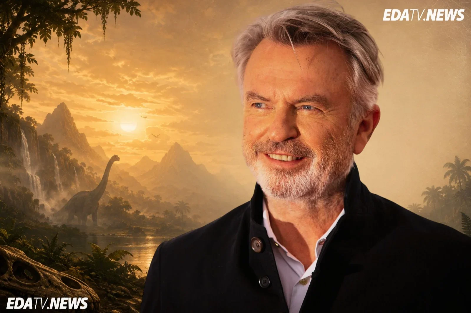 Muere Sam Neill, actor de 'Jurassic Park', a los 78 años