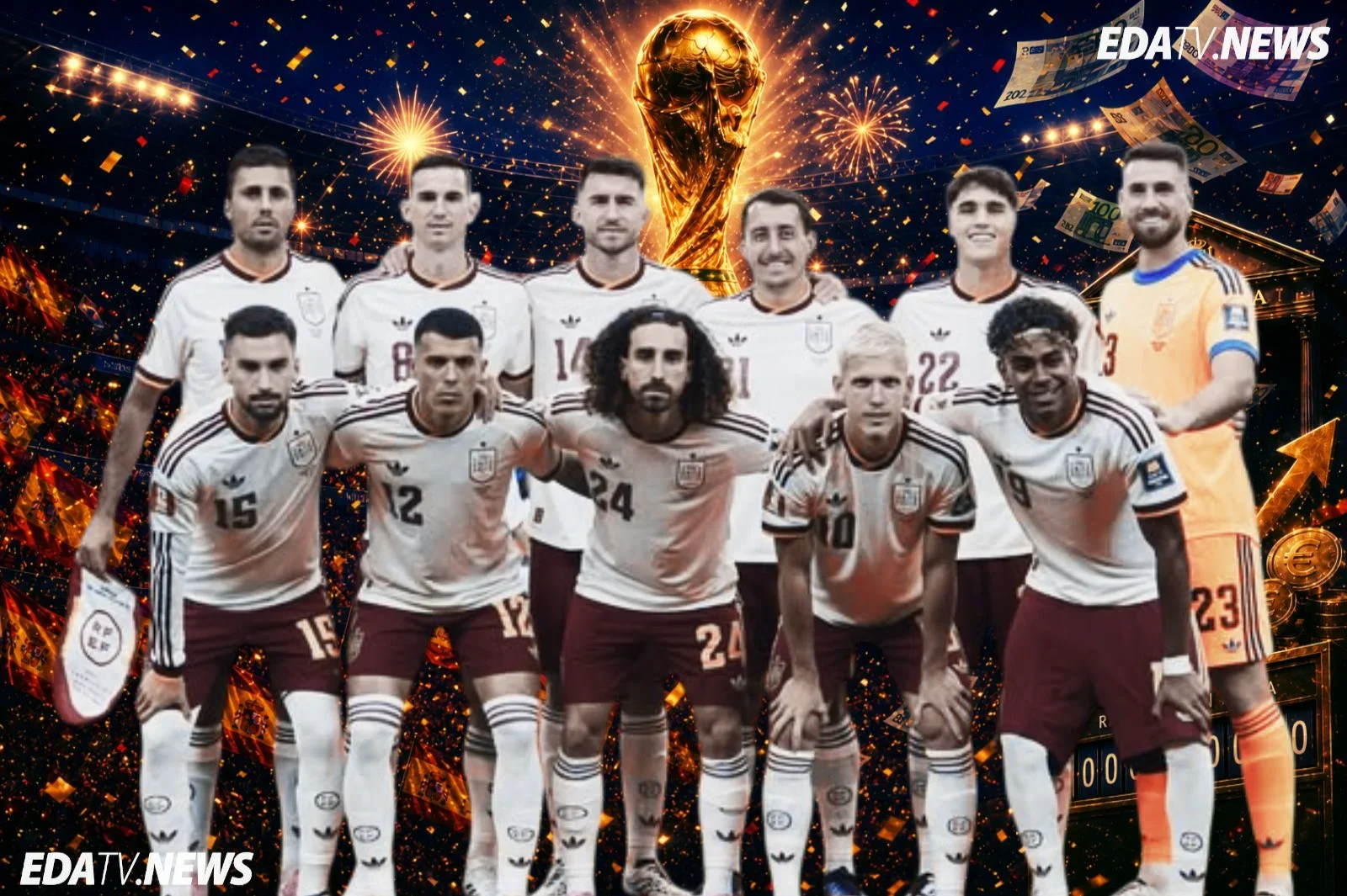 Hacienda también gana la final del Mundial: hasta 352.500 euros por cada jugador de España