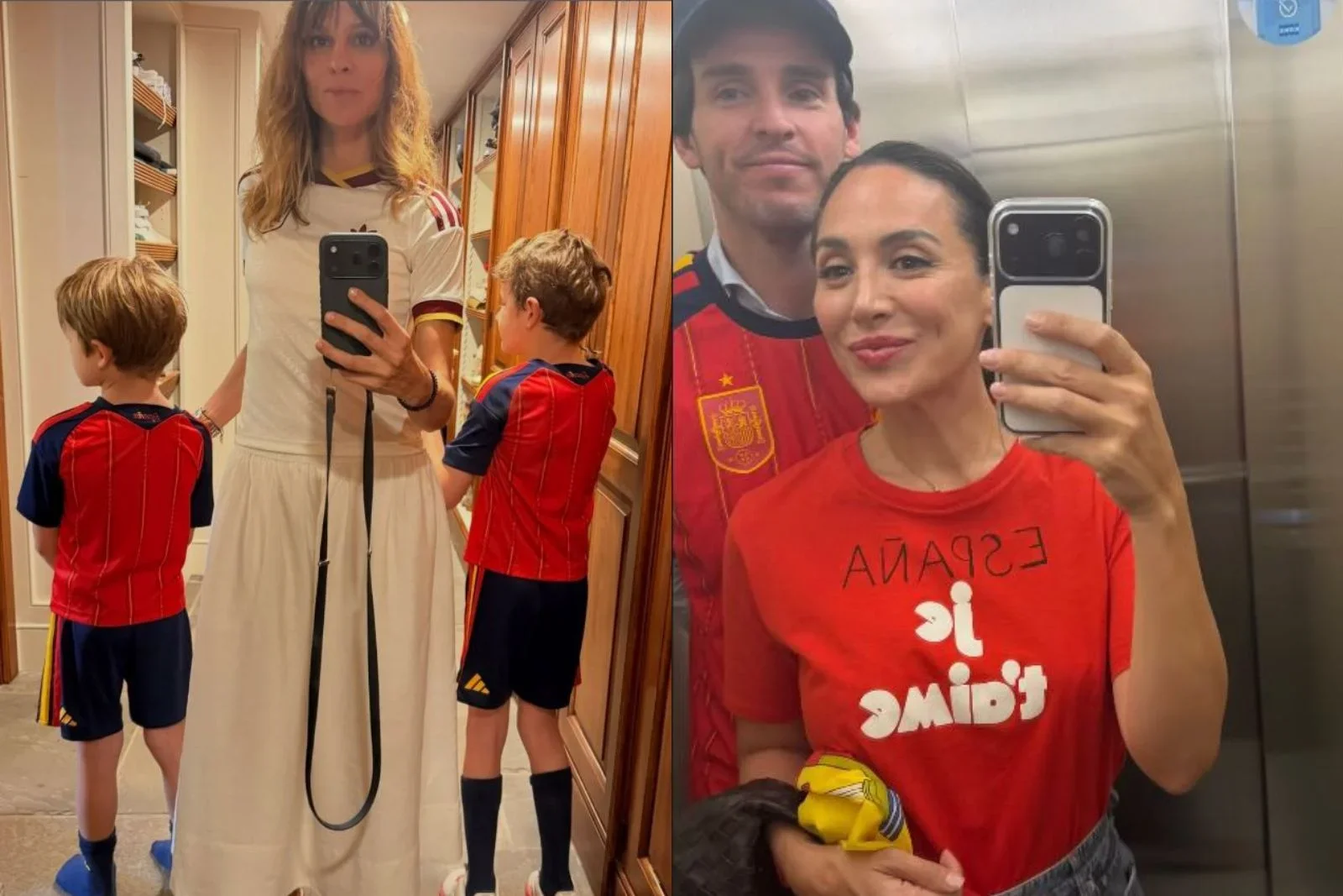 Alejandra Gere y Tamara Falcó celebran el pase de España a la final del Mundial 2026
