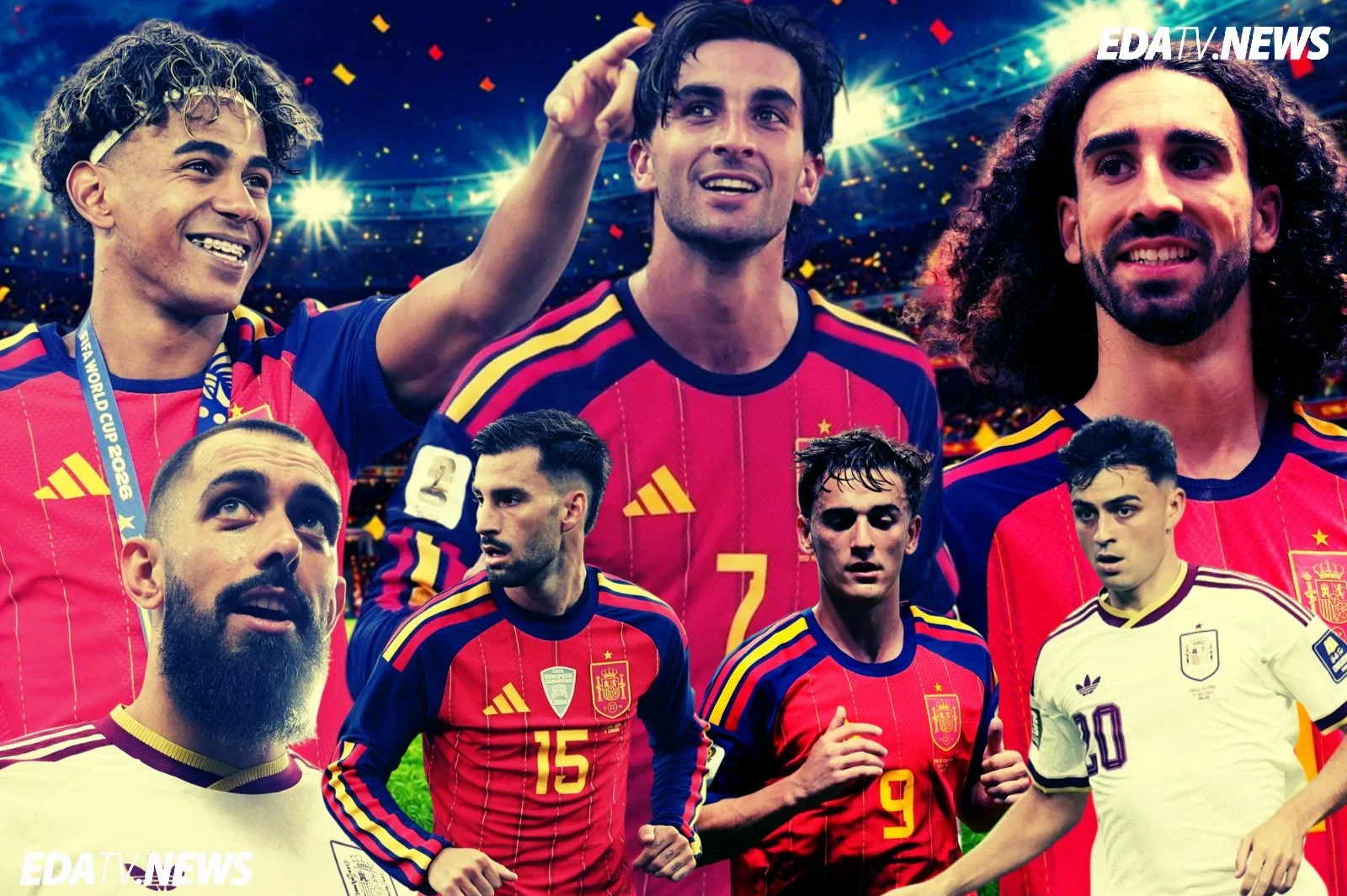 De la barba de Lamine Yamal al rapado de Ferran Torres: las promesas de España tras ganar el Mundial