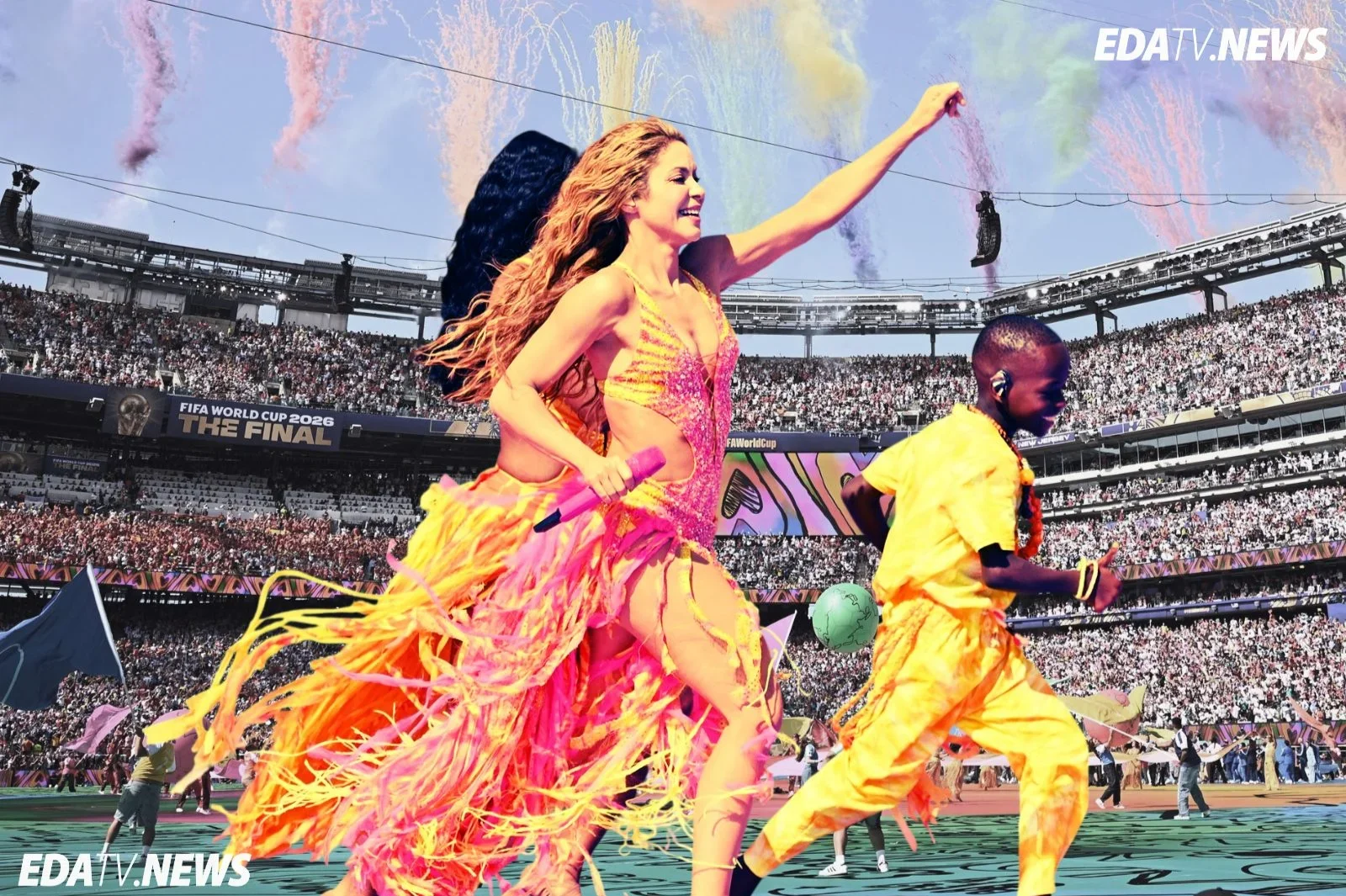 Shakira, los Teleñecos y 27 minutos de espera: así fue el show del descanso del Mundial 2026