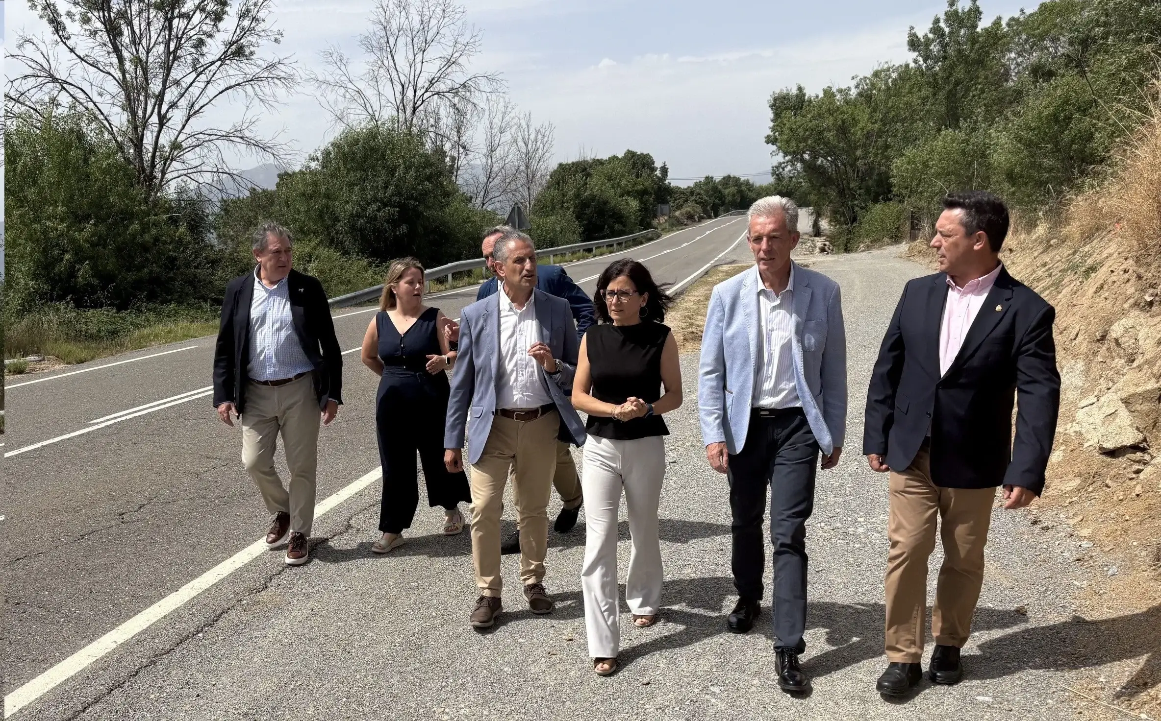 La Junta de Castilla y León mejora la seguridad peatonal en Navalmoral de la Sierra con una nueva senda