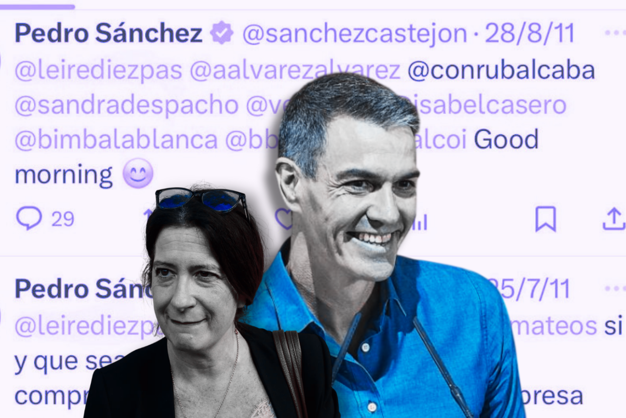 Salen a la luz los mensajes que desmontan la versión de Sánchez sobre Leire