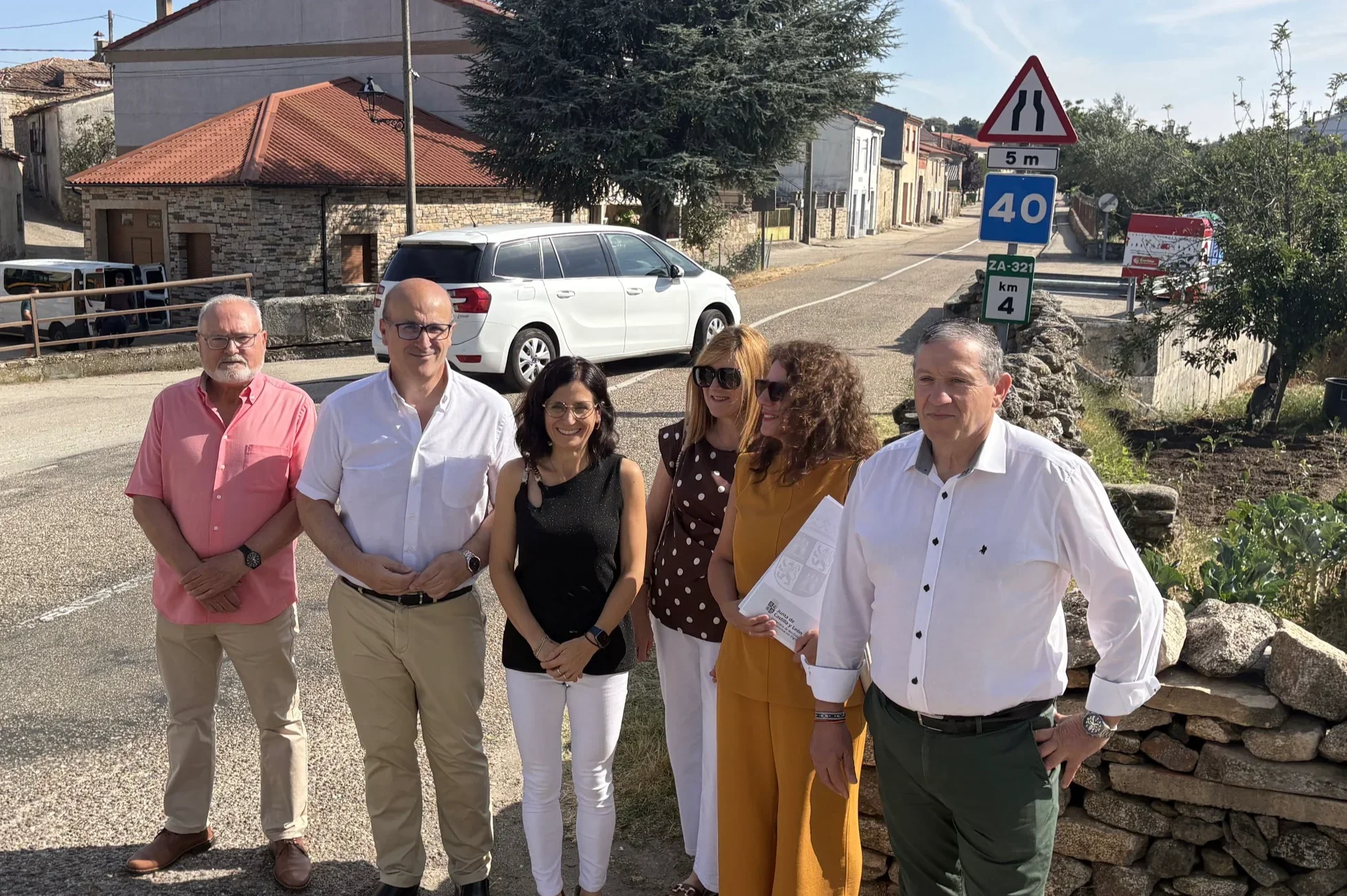 La Junta de Castilla y León invertirá 8,4 millones en mejorar la carretera ZA-321 en la comarca de Sayago (Zamora)