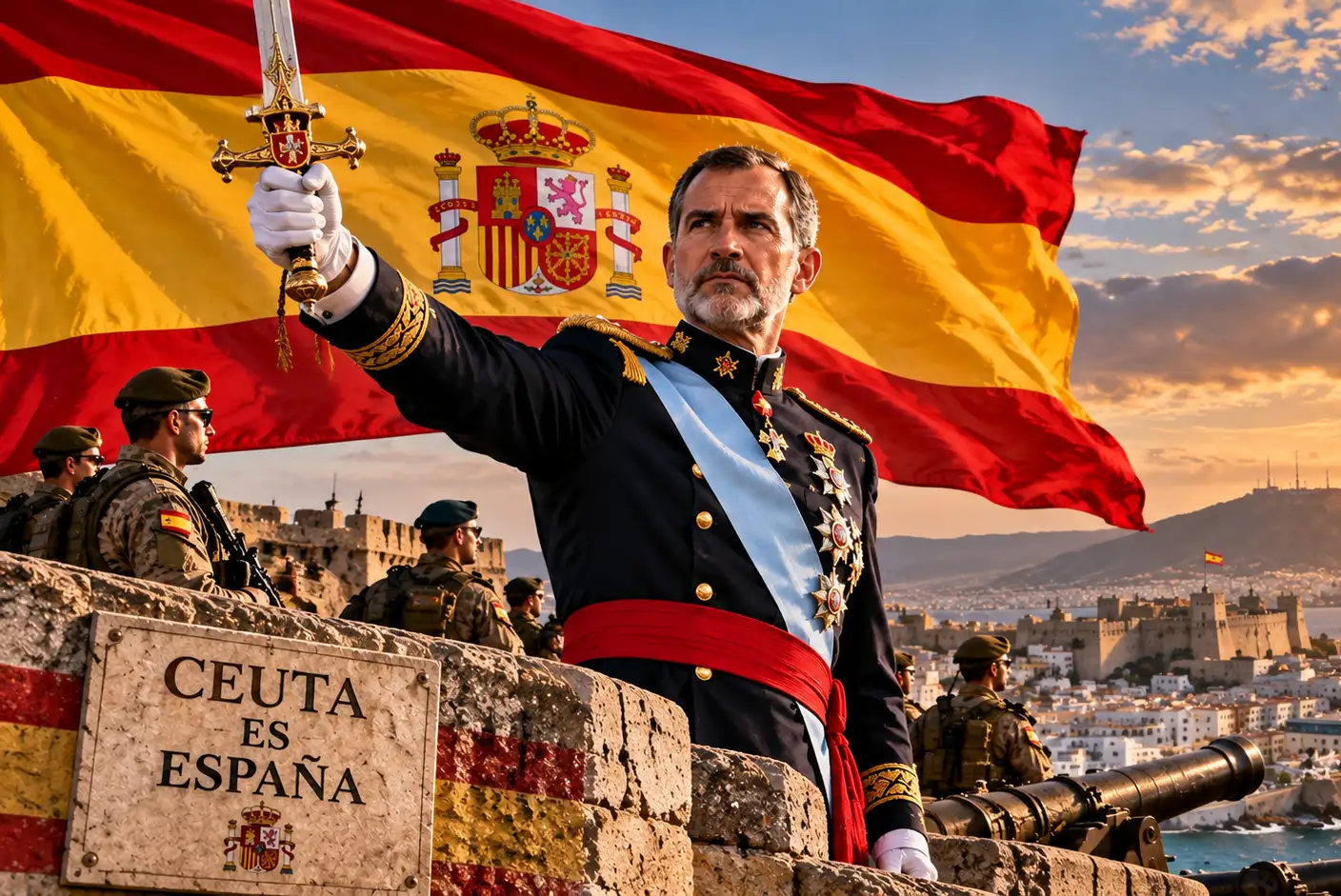 Majestad, empuñe su espada