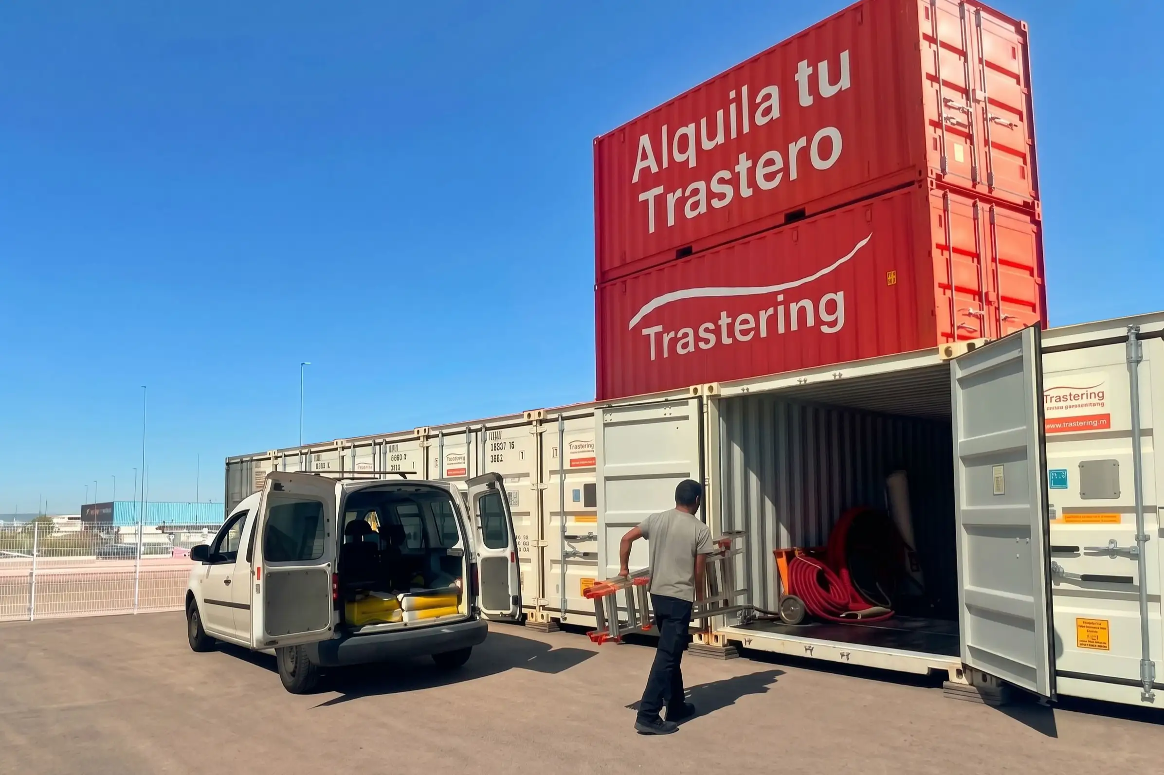 Trastering abre en Fuenlabrada un centro de alquiler de almacenes, alternativa a alquilar una nave entera