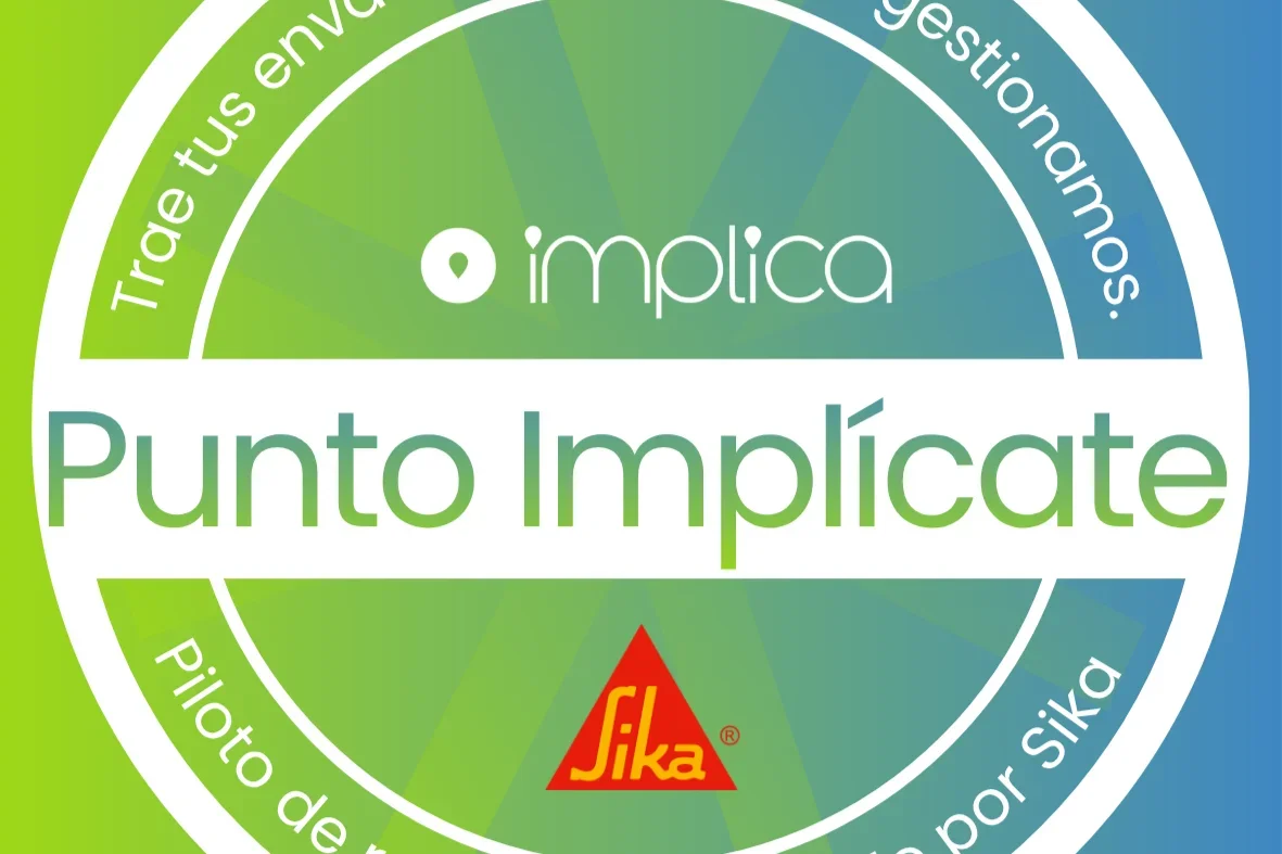 'Punto Implícate', la red de recogida de envases para impulsar la economía circular en la construcción