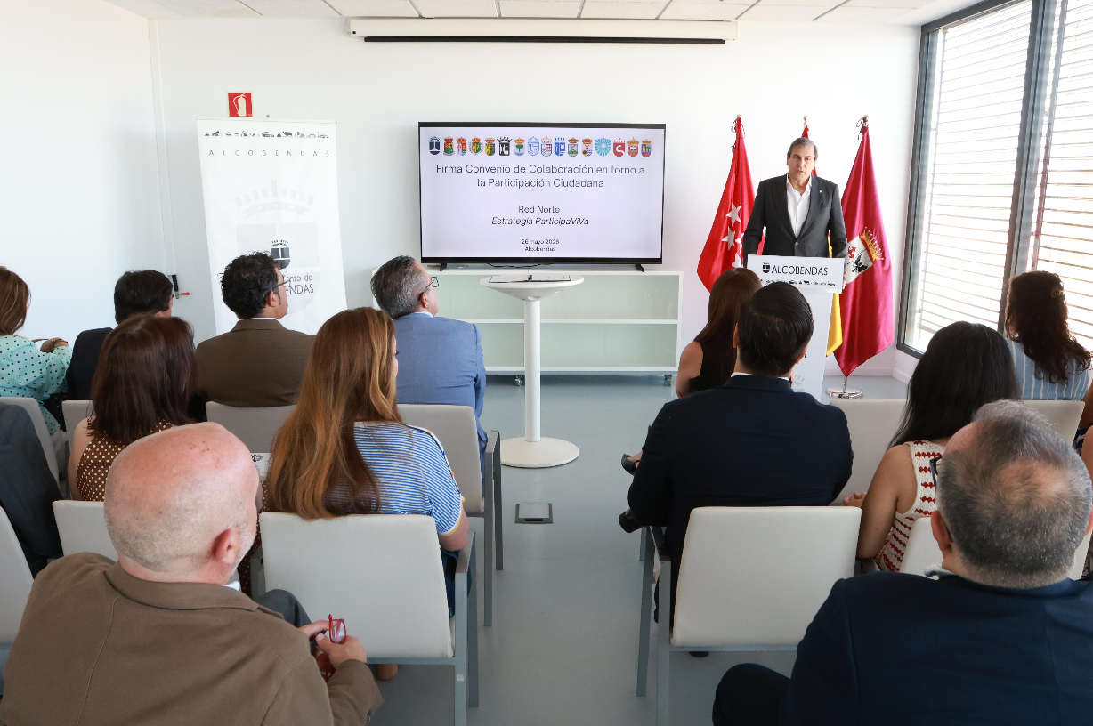 Alcobendas promueve la creación de la Red ParticipaViva junto a 16 municipios del norte