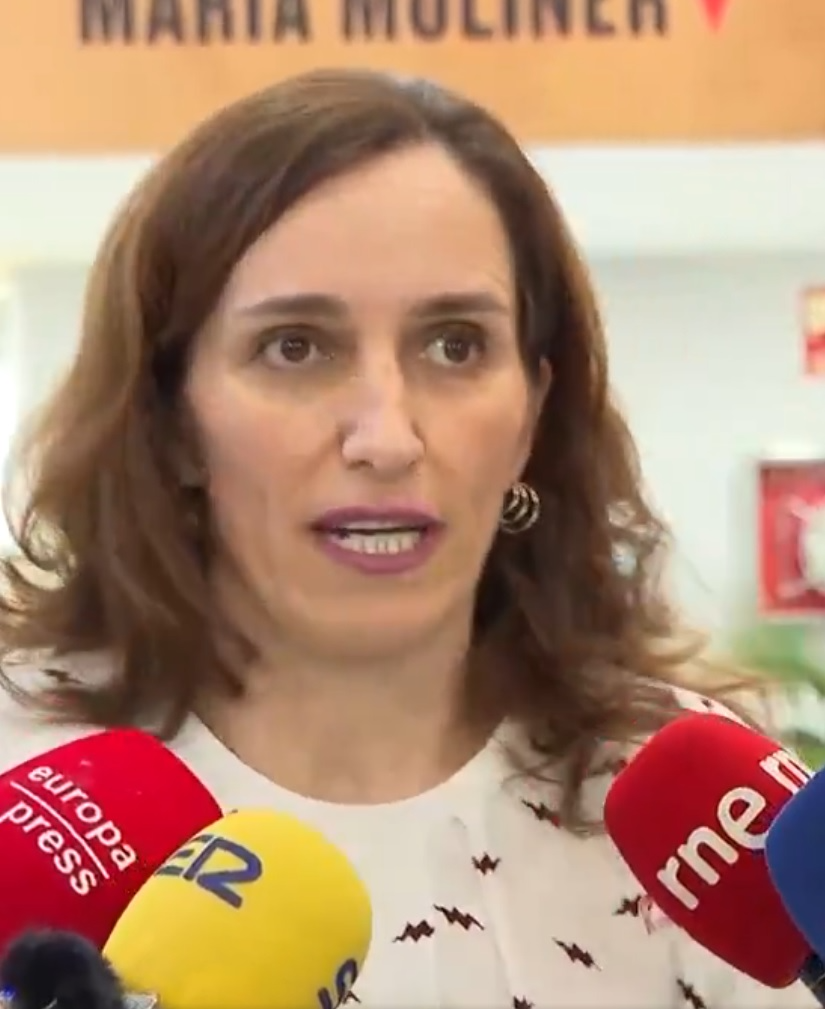 La ministra de Sanidad, Mónica García