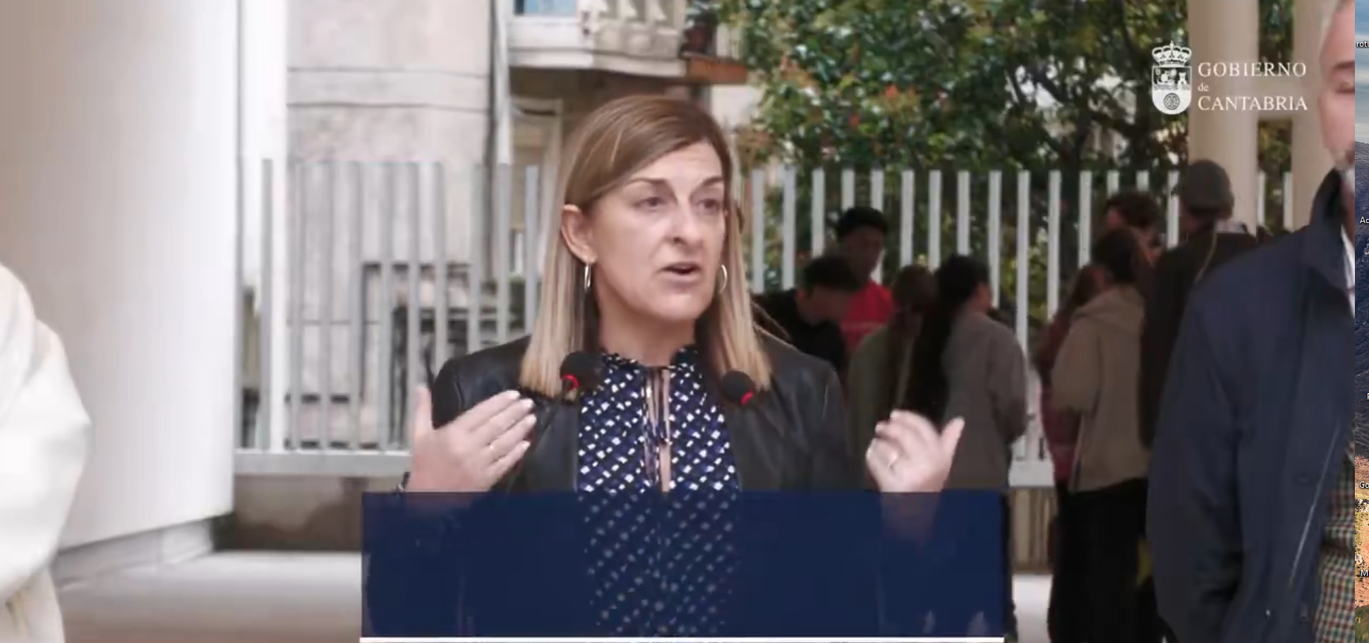 La presidenta de Cantabria, María José Sáenz de Buruaga