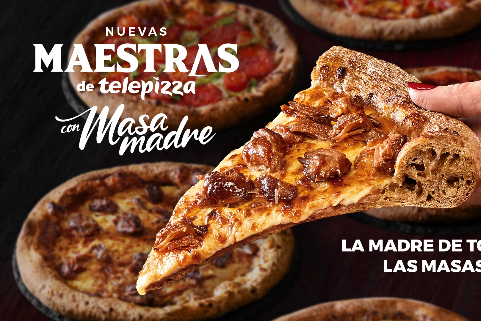 Pizzas con masa madre: Telepizza da un golpe en la mesa con una innovación pionera en el sector