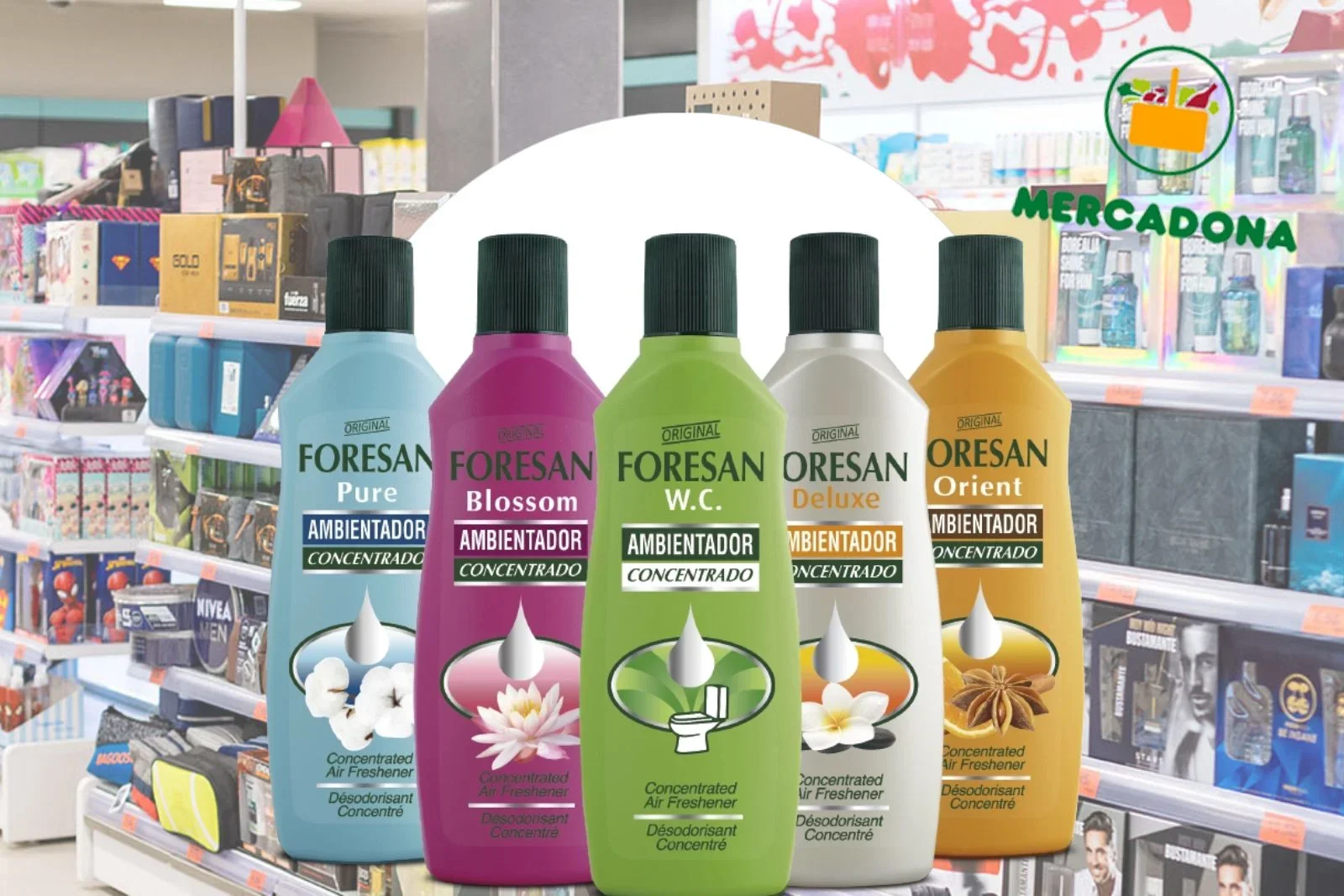Tipos de Foresan Deluxe