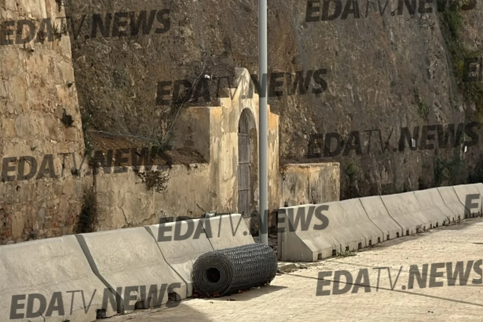 Túneles de Ceuta donde se refugiaban inmigrantes