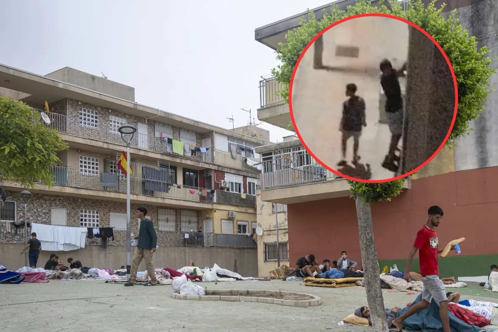 Tres inmigrantes detenidos por ocupar viviendas en Ceuta: tres casos en horas equivalen a casi dos meses de 2025