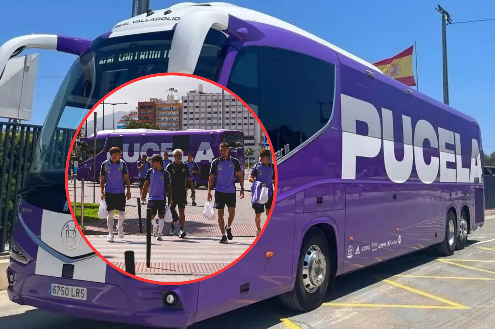 Un menor marroquí burla los controles del puerto de Ceuta y cruza a la Península oculto bajo el autobús del Valladolid