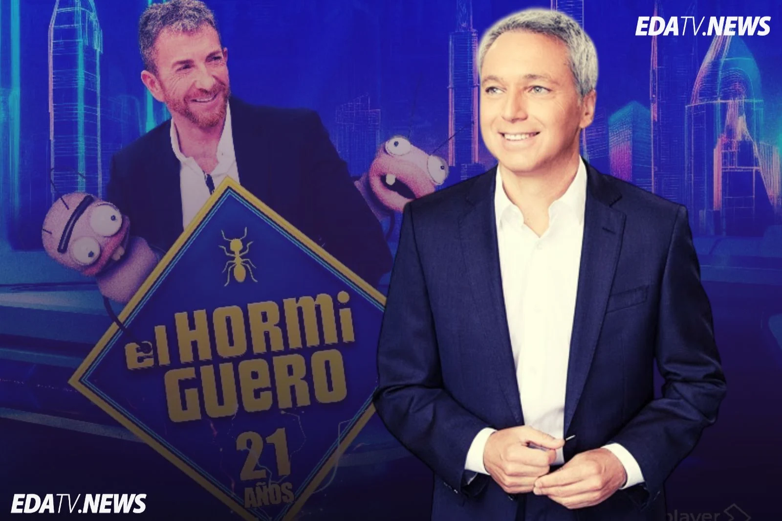 Vicente Vallés visita esta noche a Pablo Motos en 'El Hormiguero' para analizar las claves del 29N